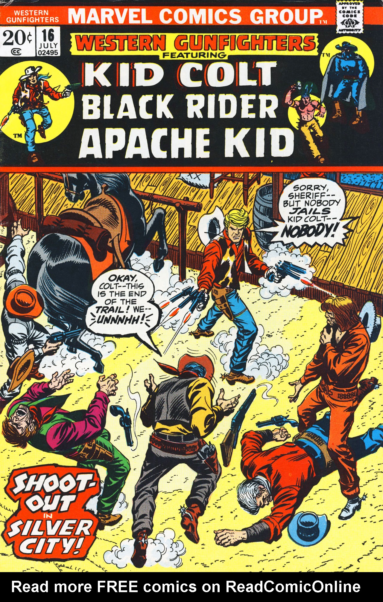 Read online Western Gunfighters comic -  Issue #16 - 1