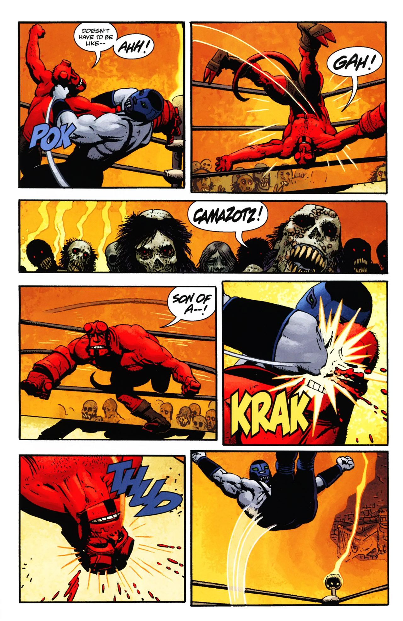 Read online Hellboy In Mexico (2010) comic -  Issue # Full - 23