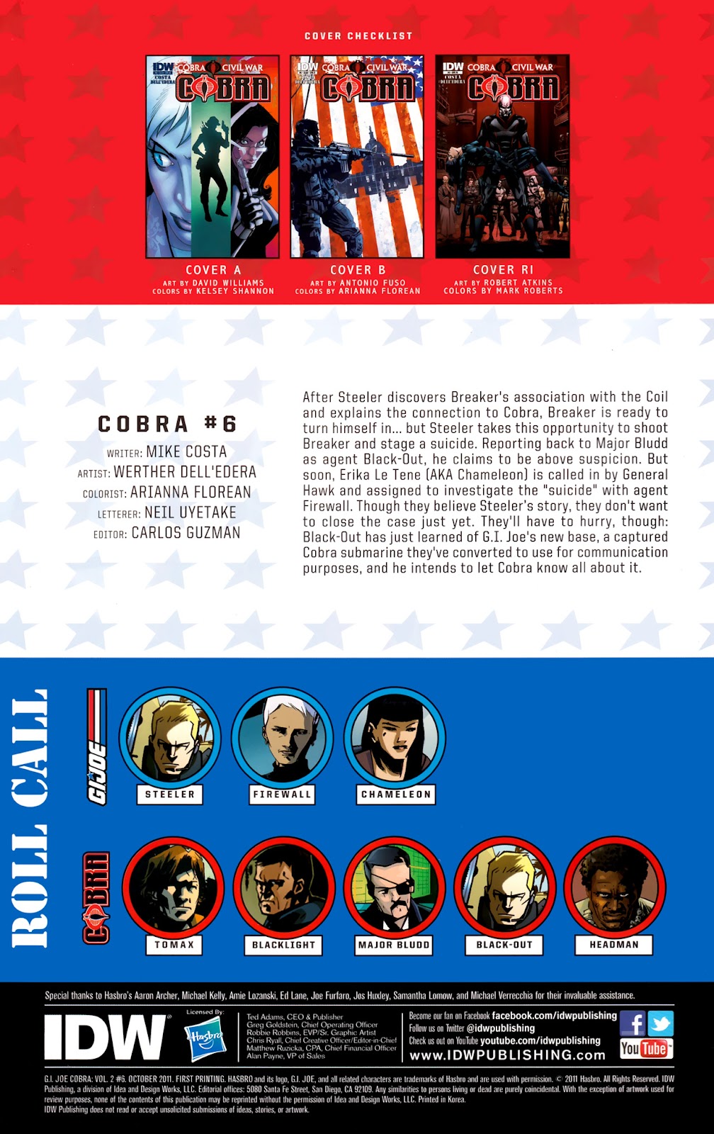 G.I. Joe Cobra (2011) issue 6 - Page 3