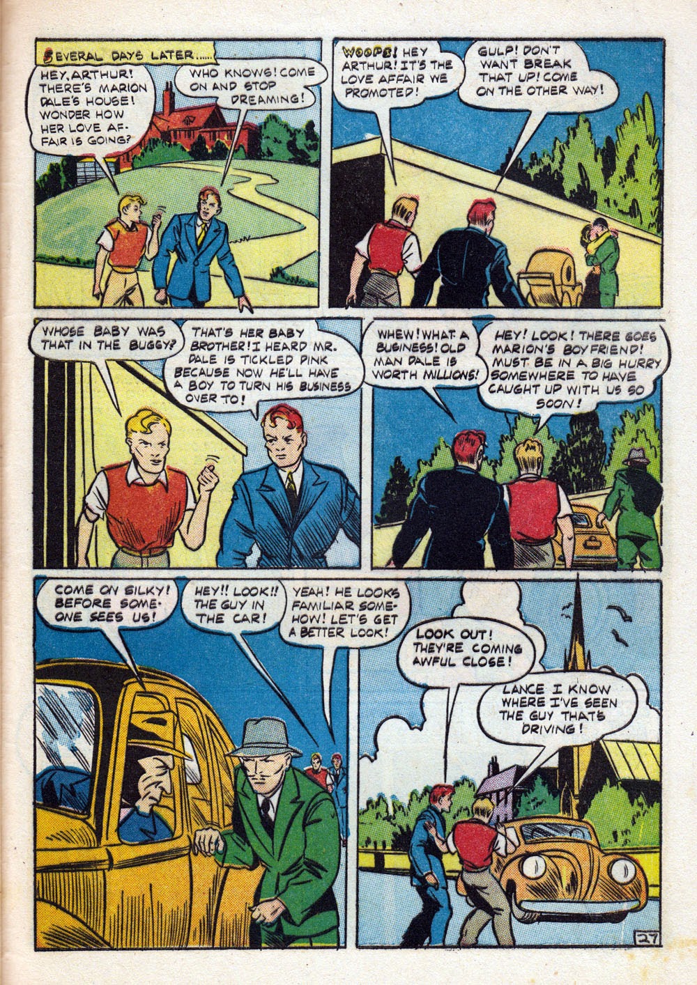 Read online Super-Mystery Comics comic -  Issue #25 - 29