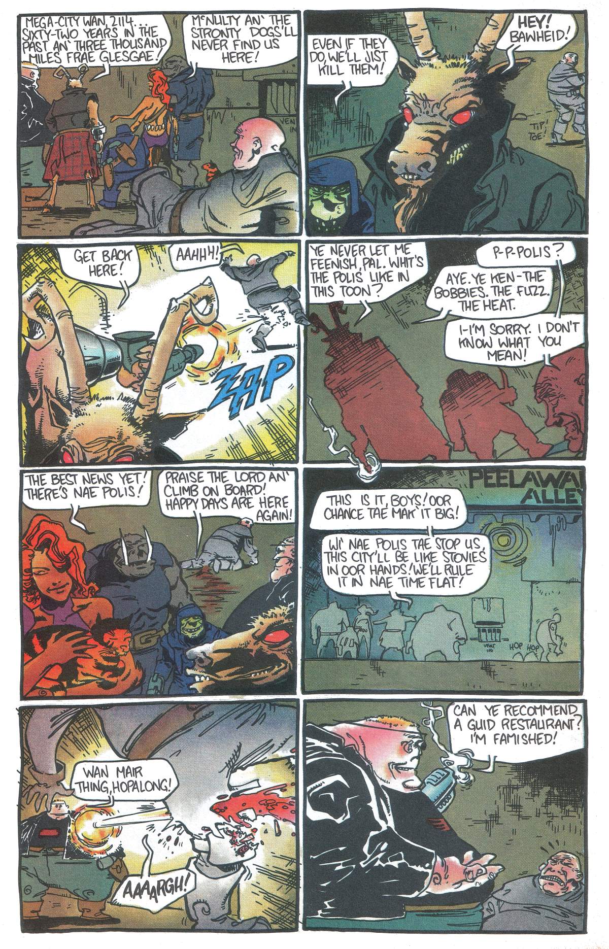 Read online Judge Dredd: The Megazine comic -  Issue #16 - 34