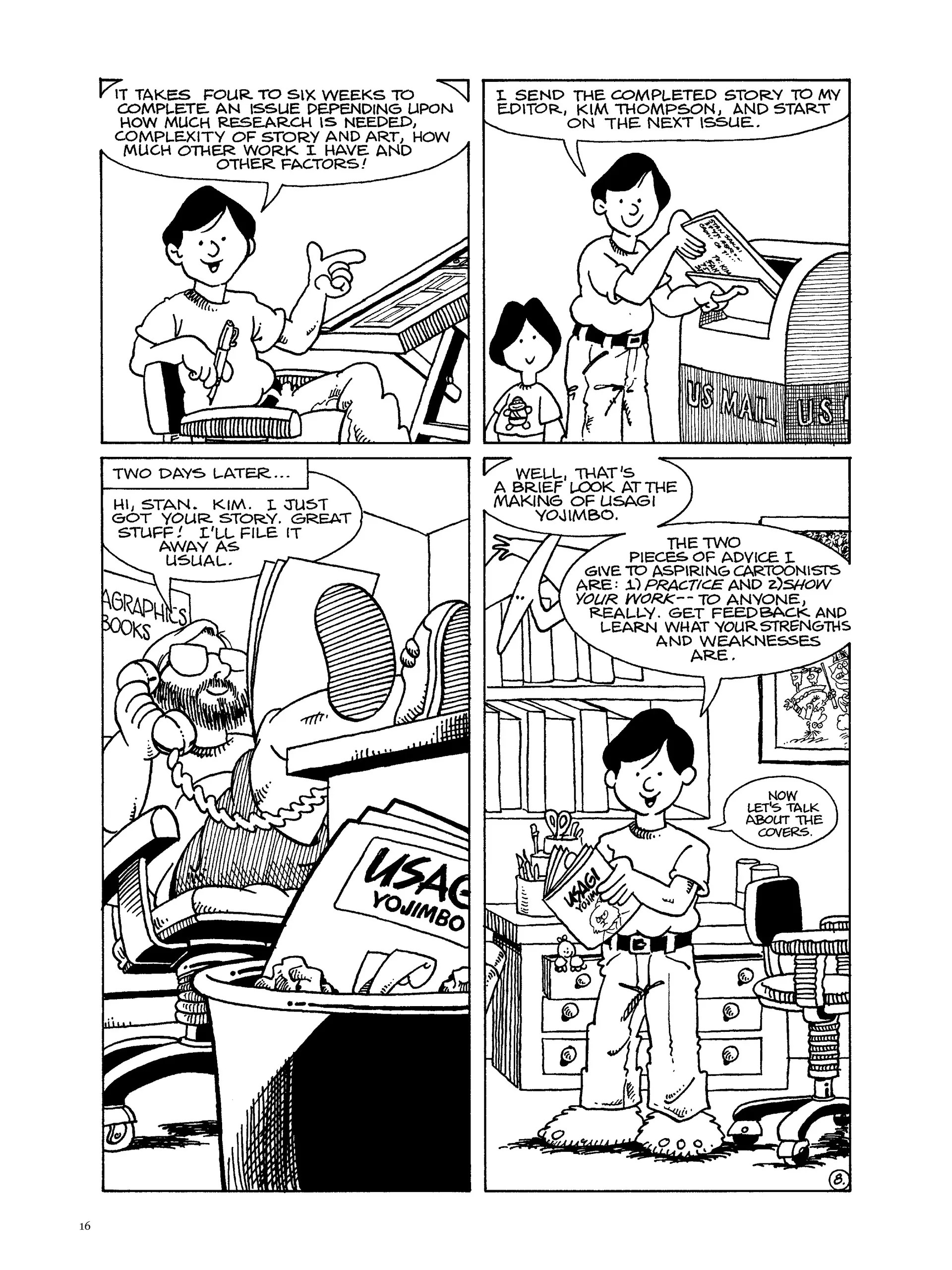 Read online The Art of Usagi Yojimbo comic -  Issue # TPB (Part 1) - 21