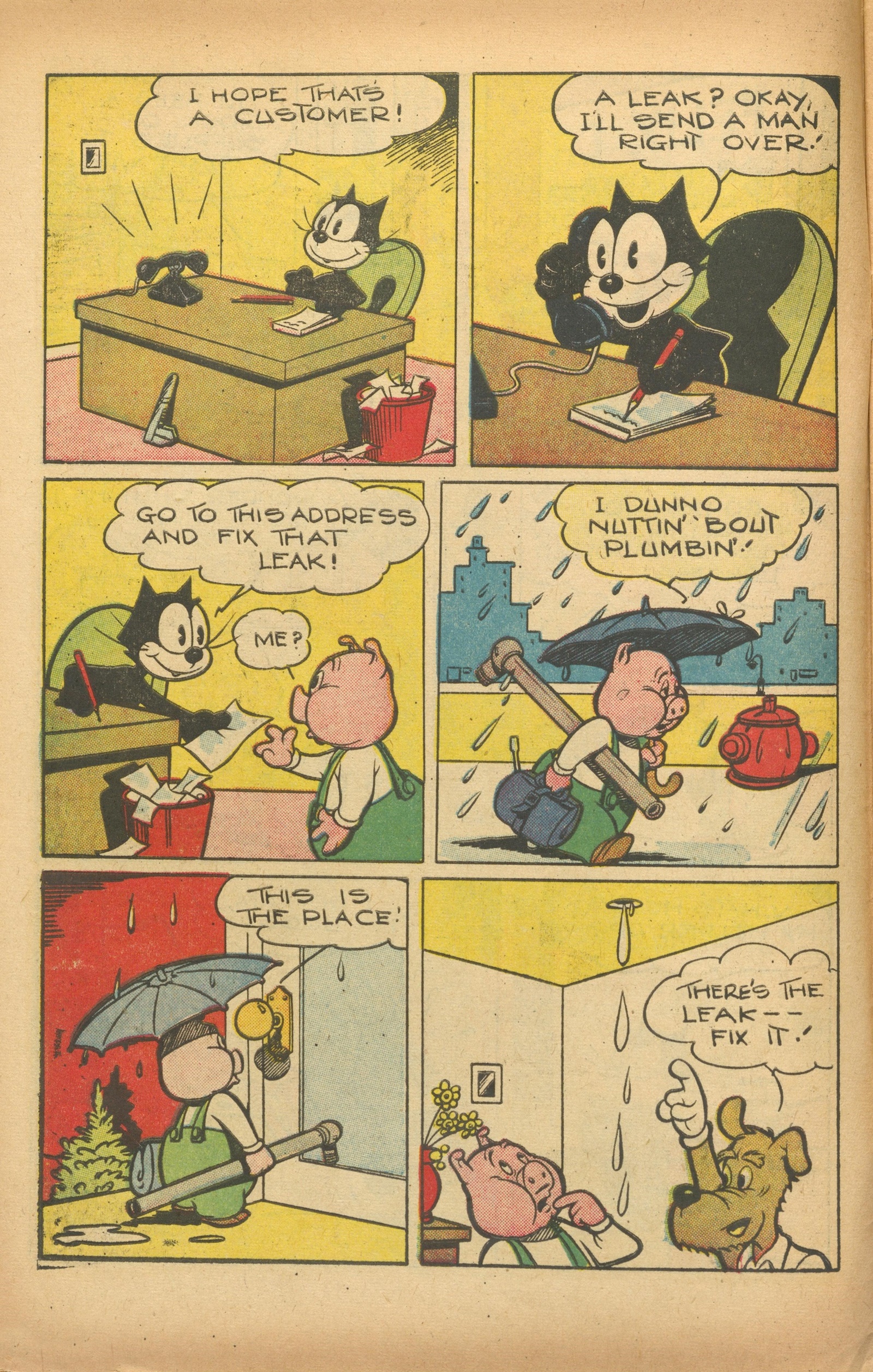 Read online Felix the Cat (1951) comic -  Issue #22 - 8