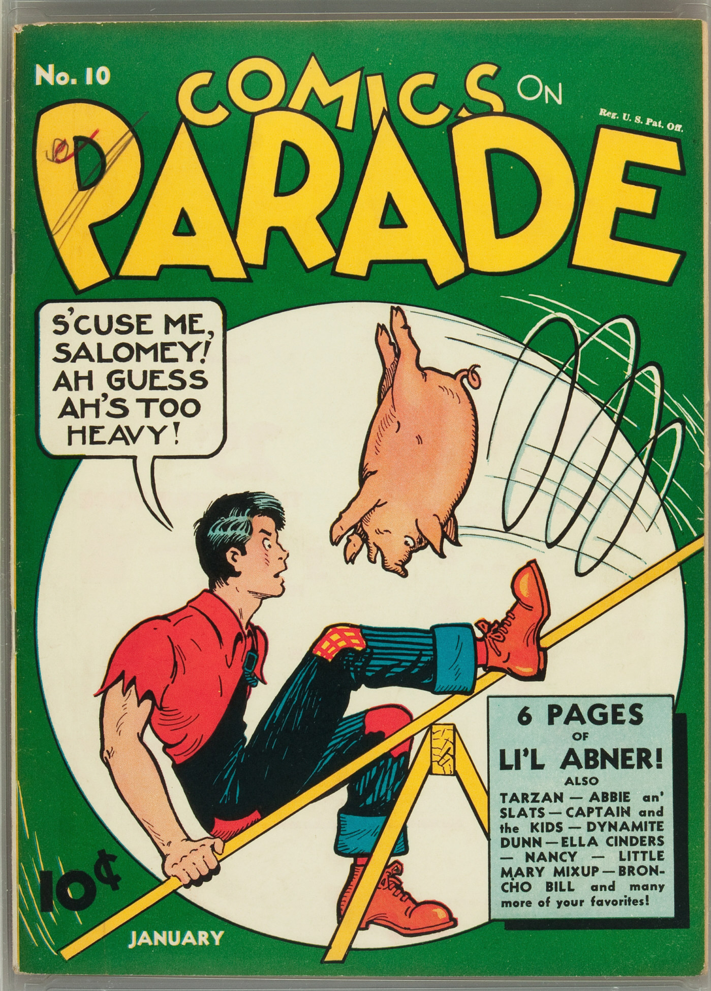 Read online Comics on Parade comic -  Issue #10 - 1