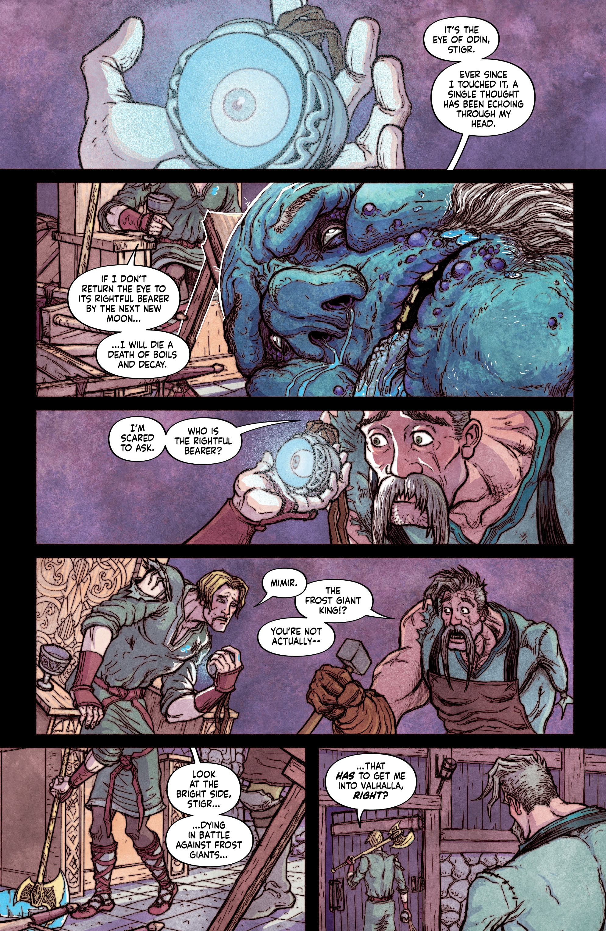 Read online Beware the Eye of Odin comic -  Issue #1 - 6