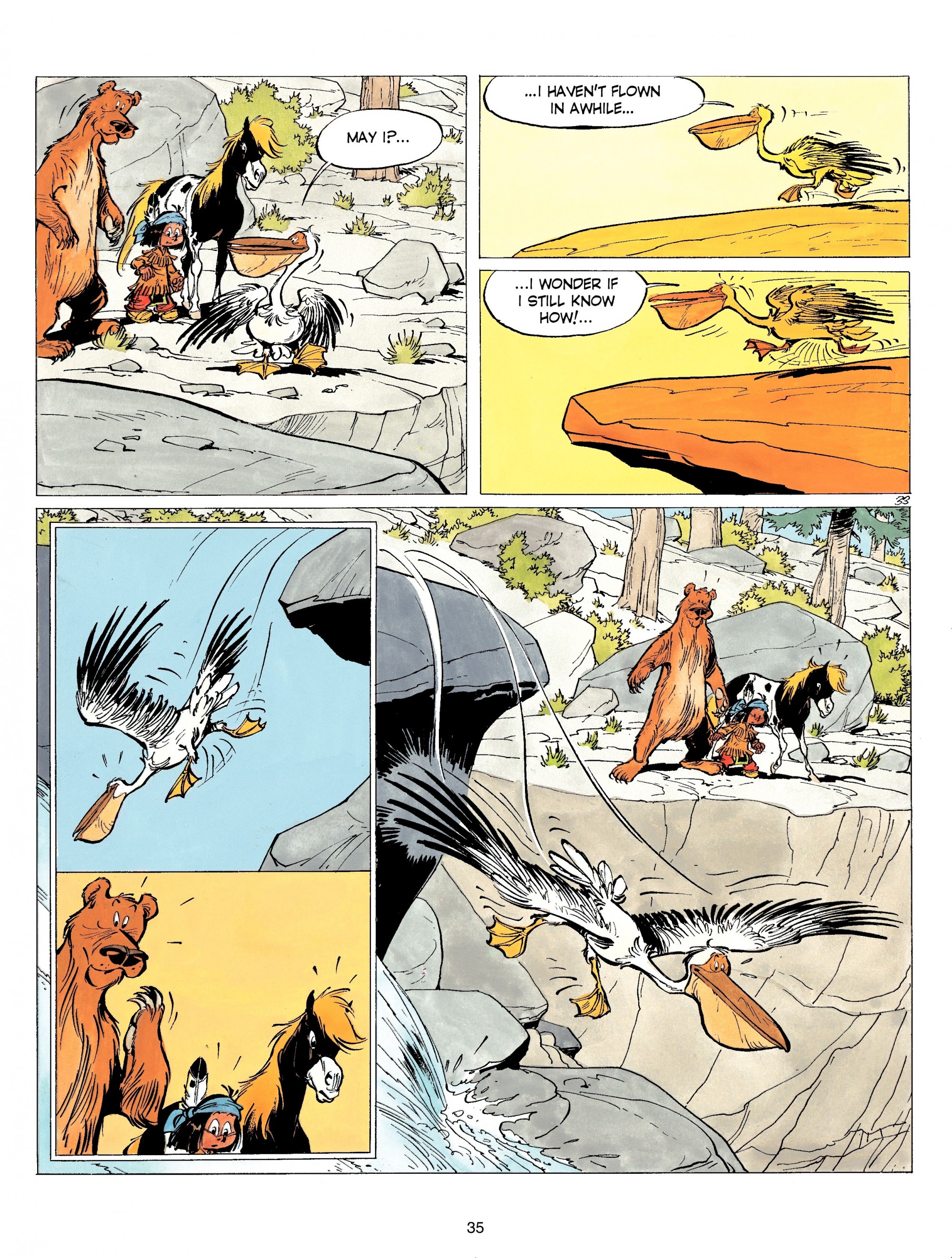 Read online Yakari comic -  Issue #5 - 35
