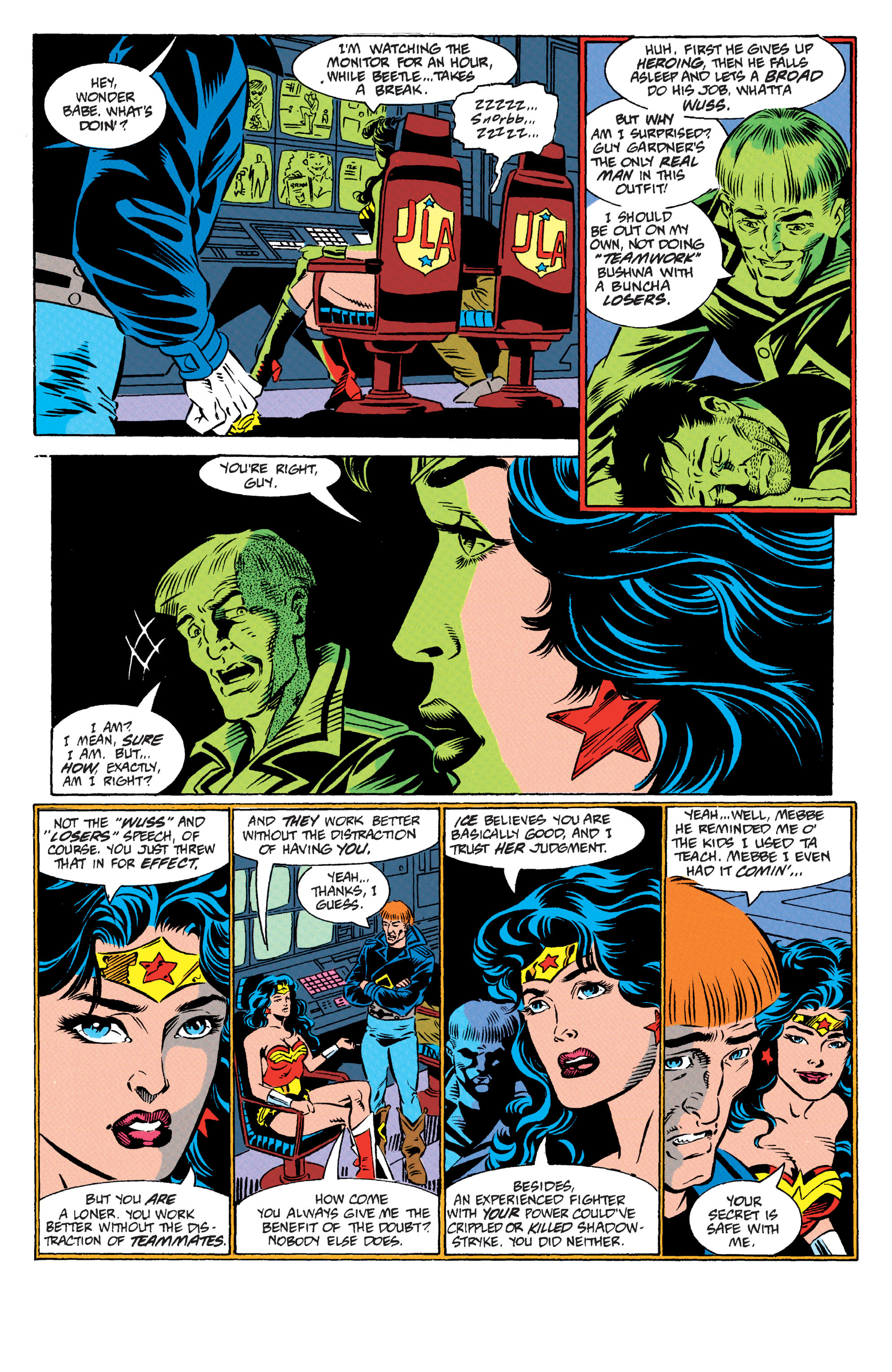 Read online Wonder Woman and Justice League America comic -  Issue # TPB - 264