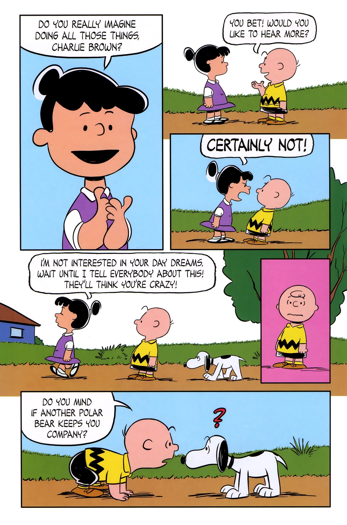 Read online Peanuts / Adventure Time Free Comic Book Day Edition comic -  Issue # Full - 33