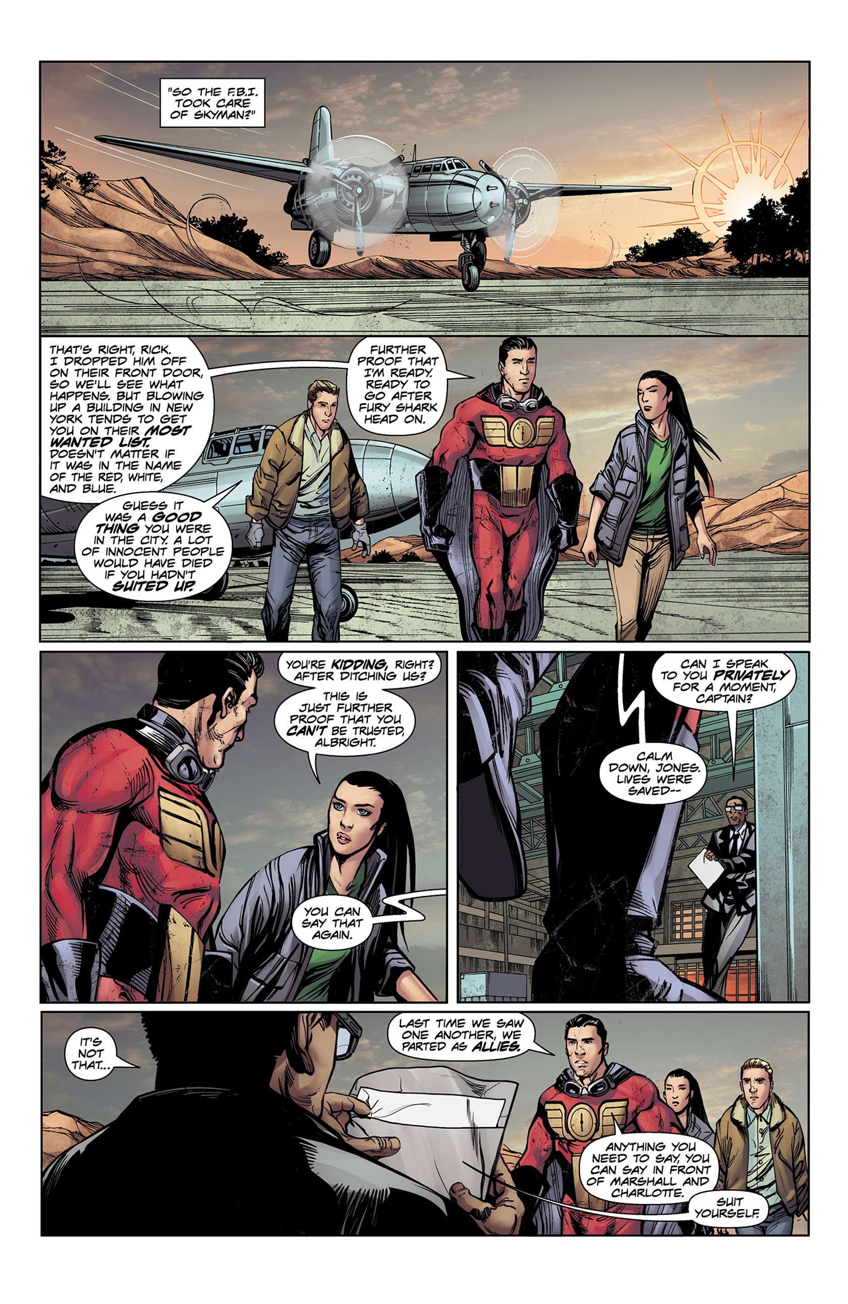 Read online Captain Midnight comic -  Issue #5~ - 23