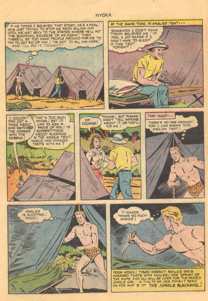 Read online Nyoka the Jungle Girl (1945) comic -  Issue #48 - 22