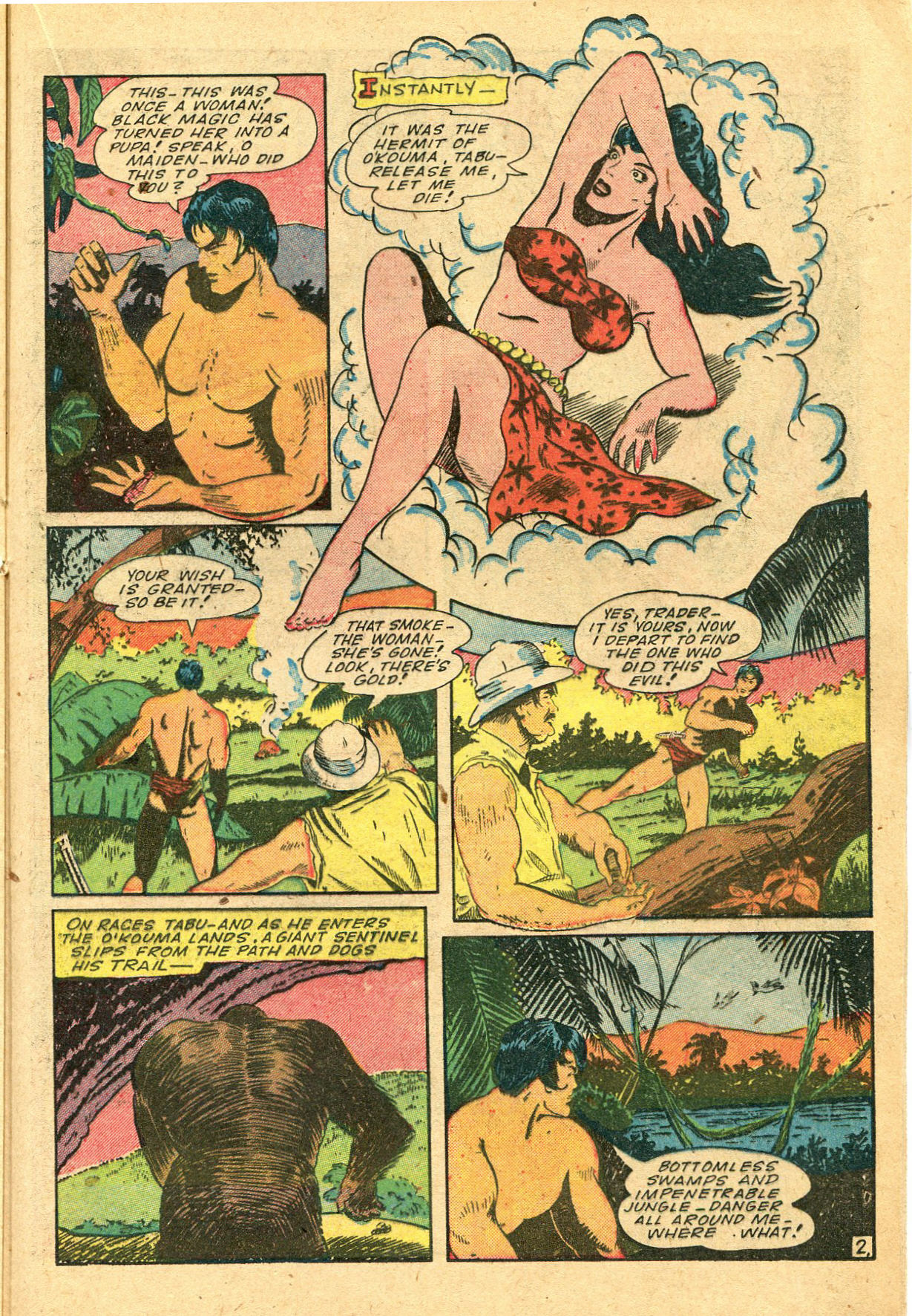 Read online Jungle Comics comic -  Issue #63 - 32