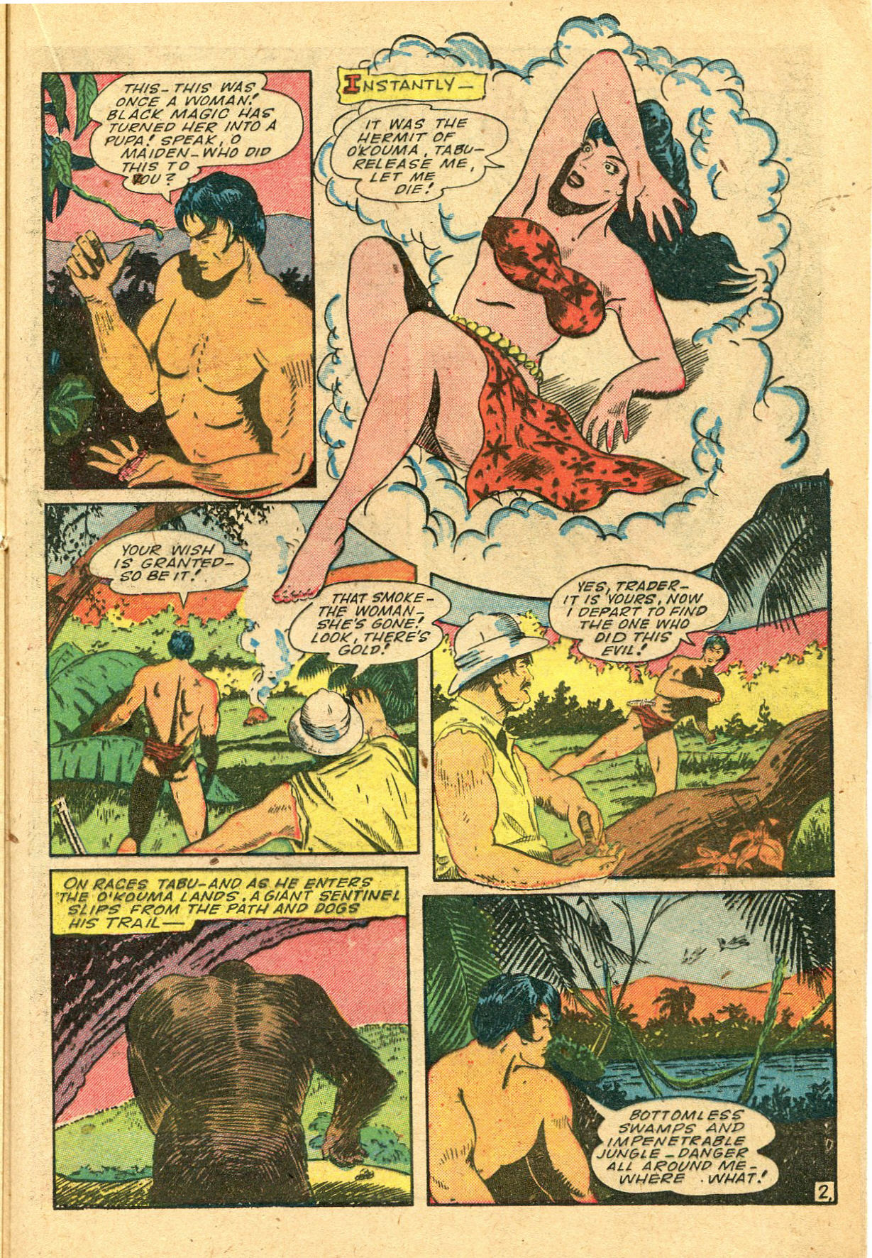 Read online Jungle Comics comic -  Issue #63 - 32