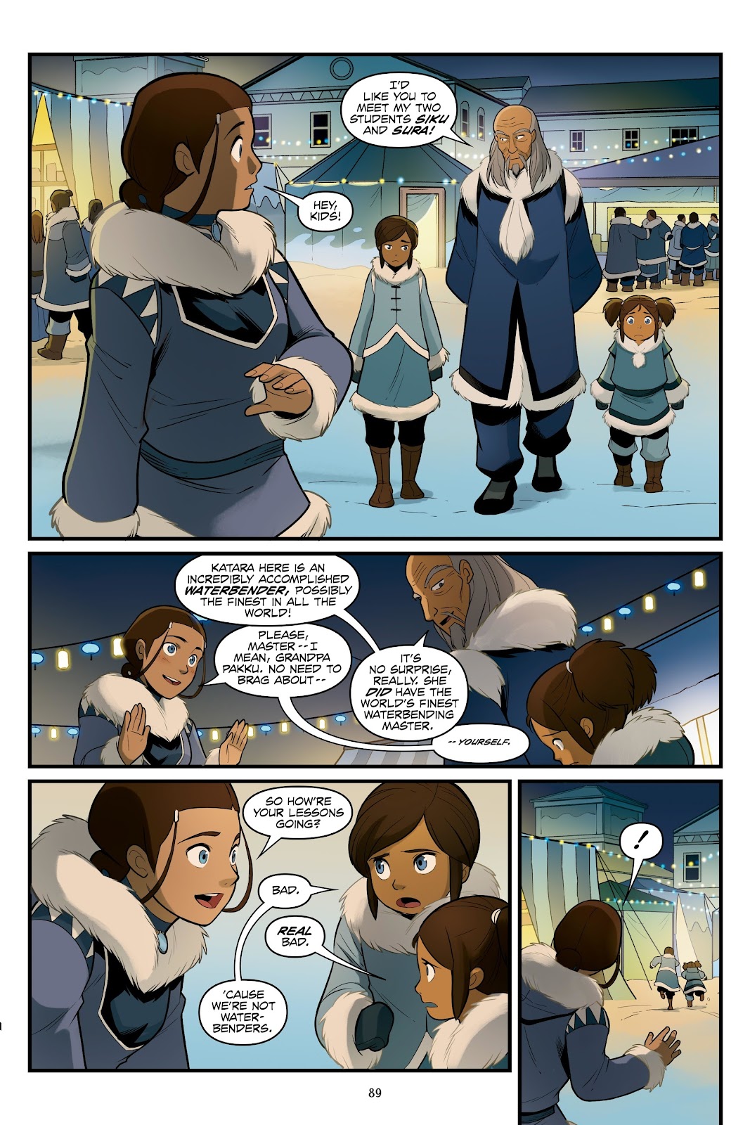 Avatar: The Last Airbender--North and South Omnibus issue TPB (Part 1) - Page 87