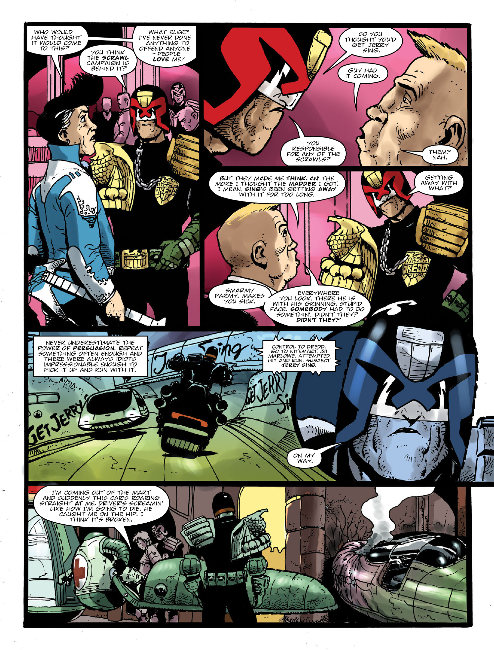 Read online 2000 AD comic -  Issue #2023 - 5