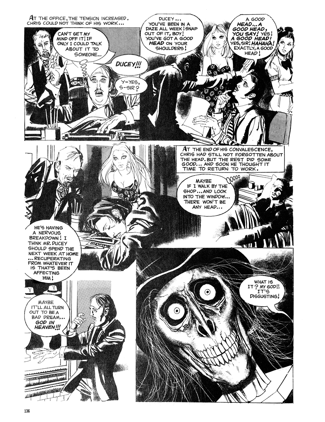 Read online Eerie Archives comic -  Issue # TPB 8 - 137