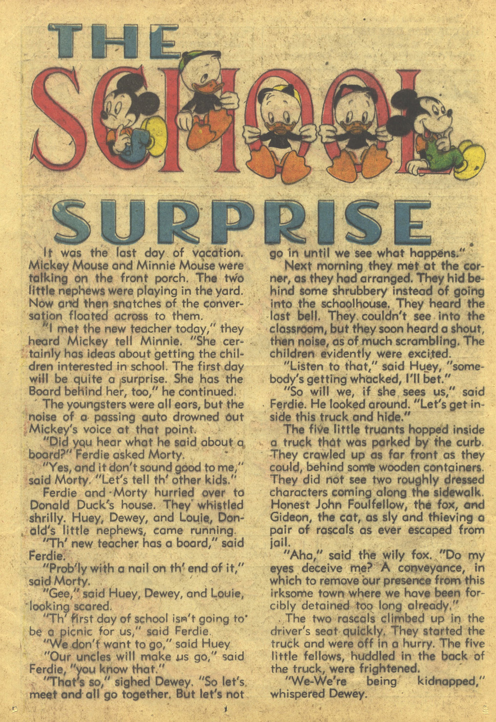 Read online Walt Disney's Comics and Stories comic -  Issue #85 - 34
