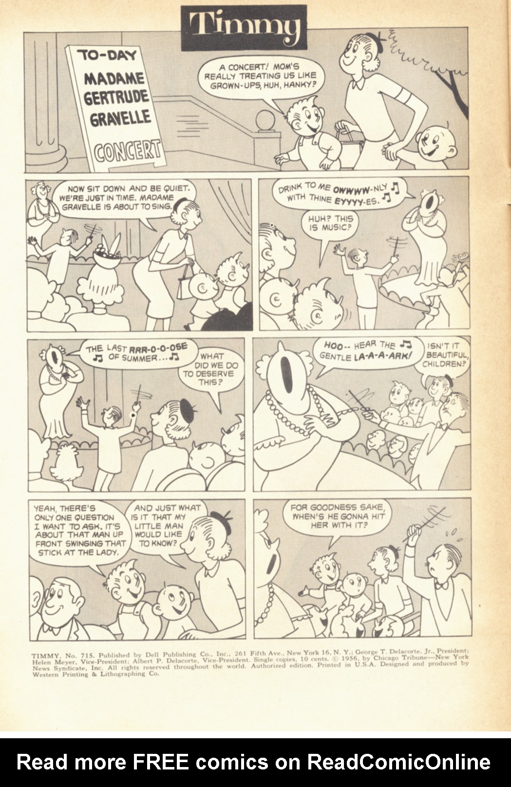 Read online Four Color Comics comic -  Issue #715 - 2