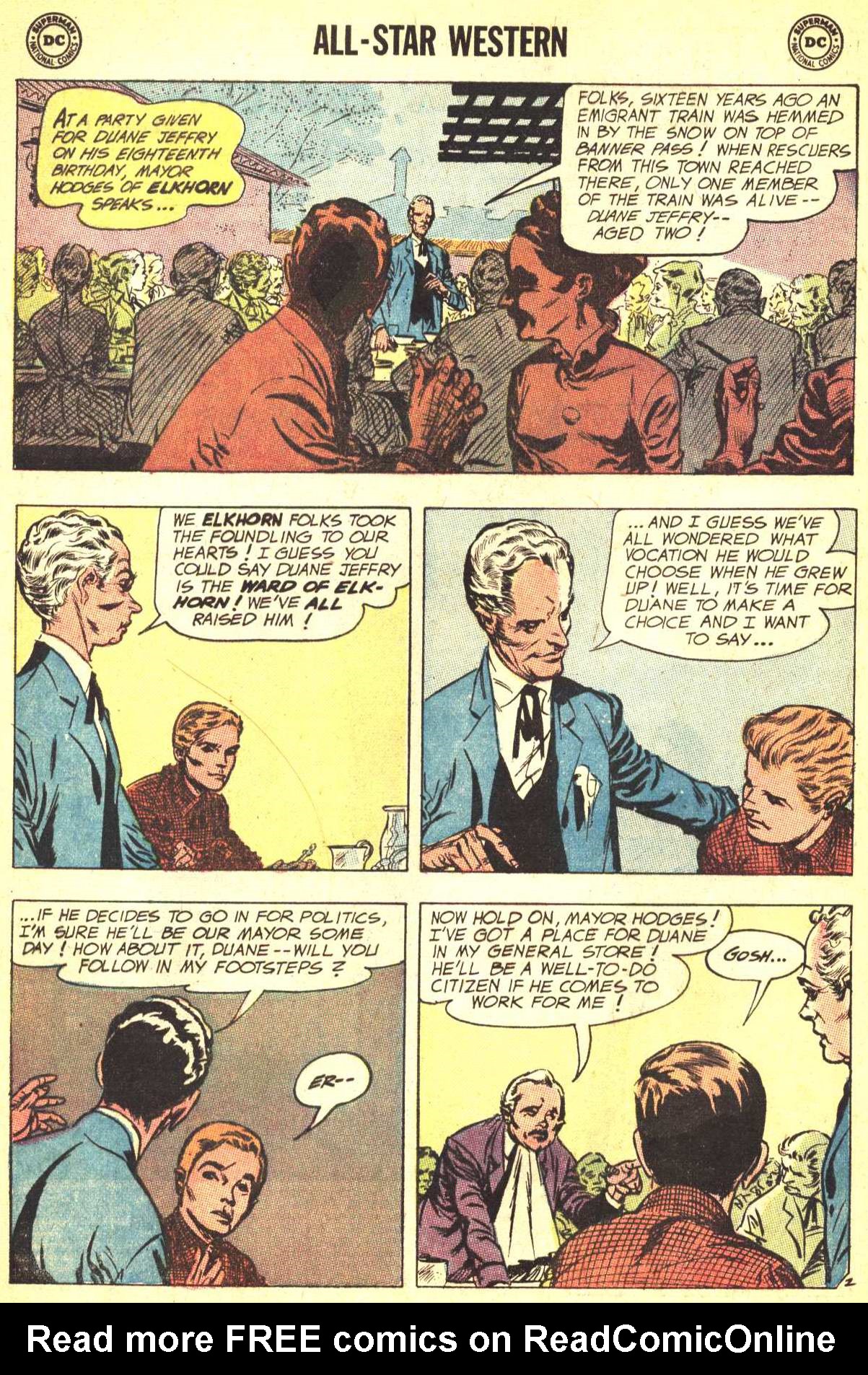 Read online All-Star Western (1970) comic -  Issue #1 - 3