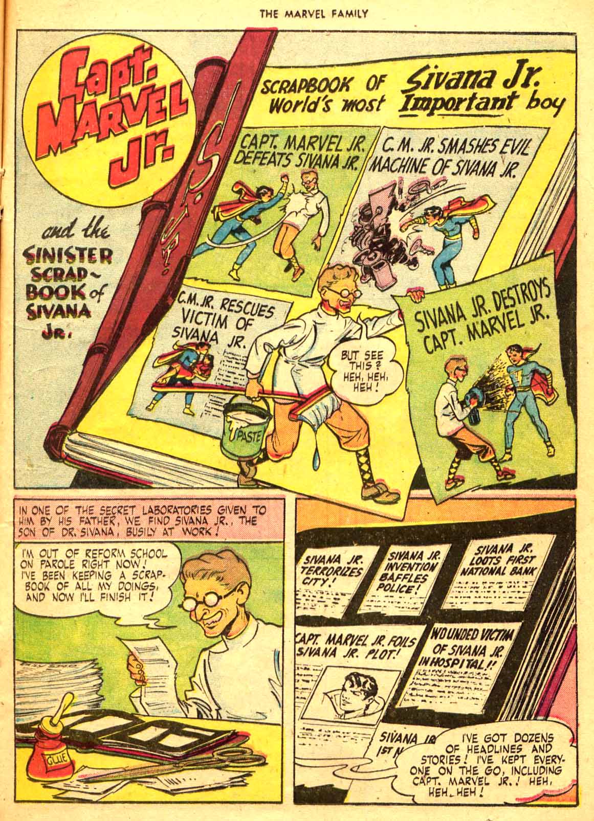 Read online The Marvel Family comic -  Issue #9 - 21