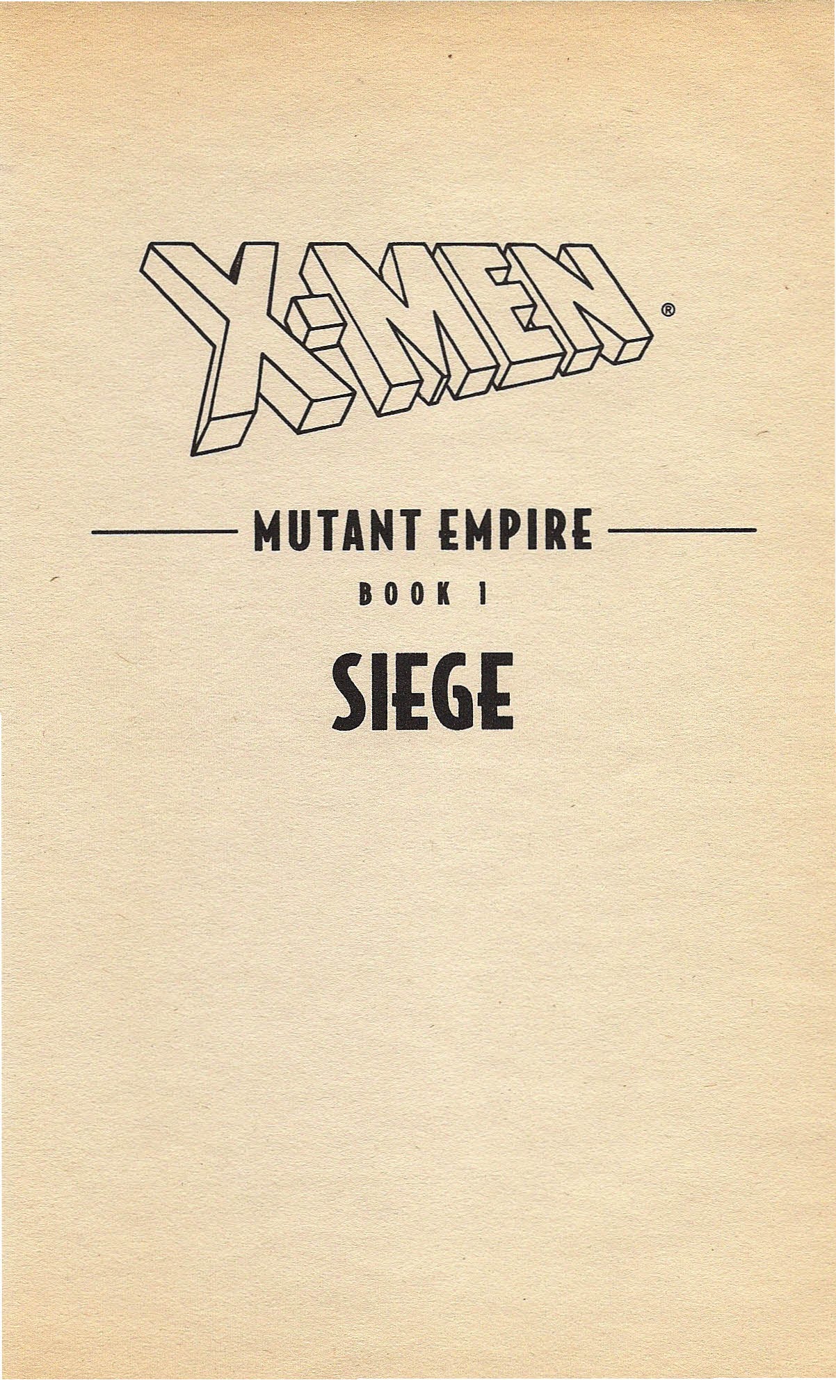 Read online X-Men: Mutant Empire comic -  Issue # TPB 1 (Part 1) - 2