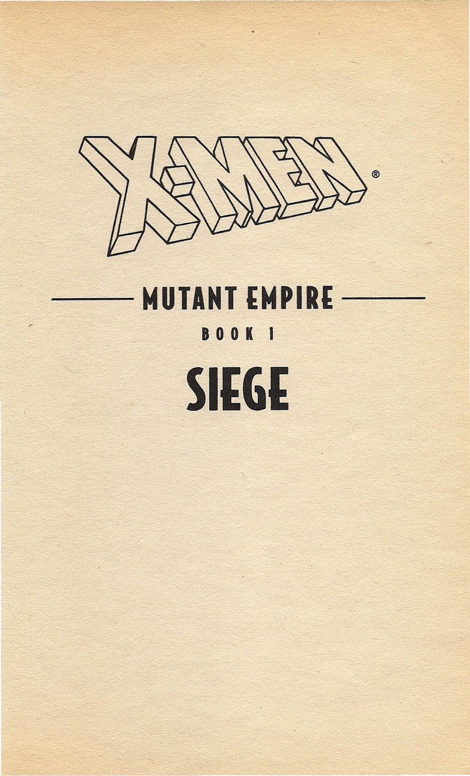 X-Men: Mutant Empire issue TPB 1 (Part 1) - Page 2