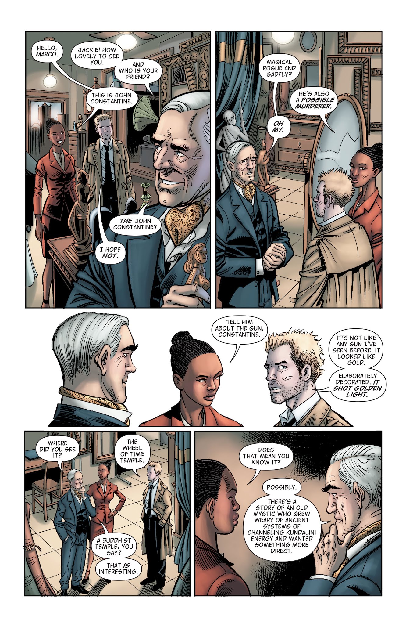 Read online The Hellblazer comic -  Issue # _TPB 3 - 103