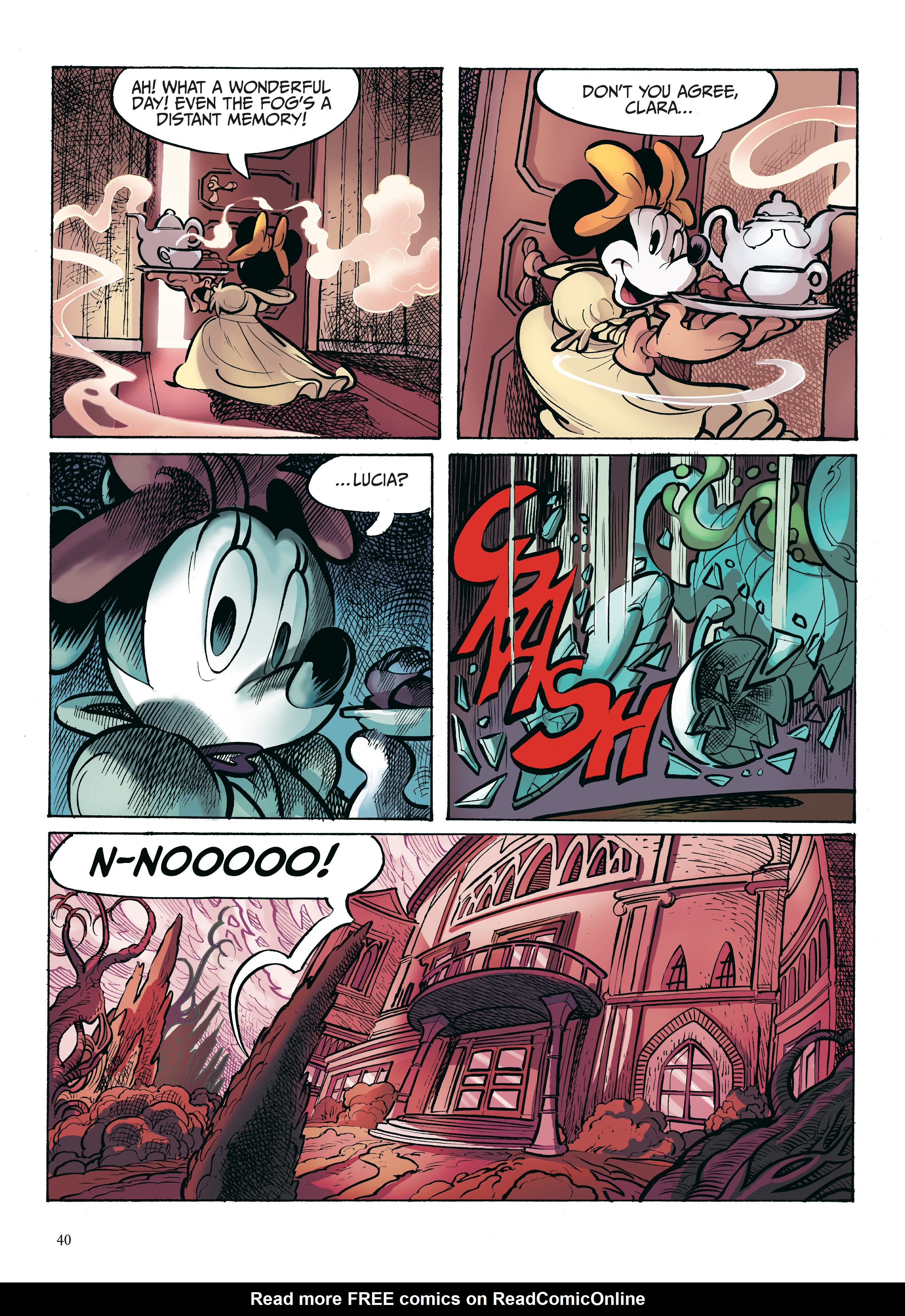 Read online Disney Dracula, Starring Mickey Mouse comic -  Issue # TPB - 40