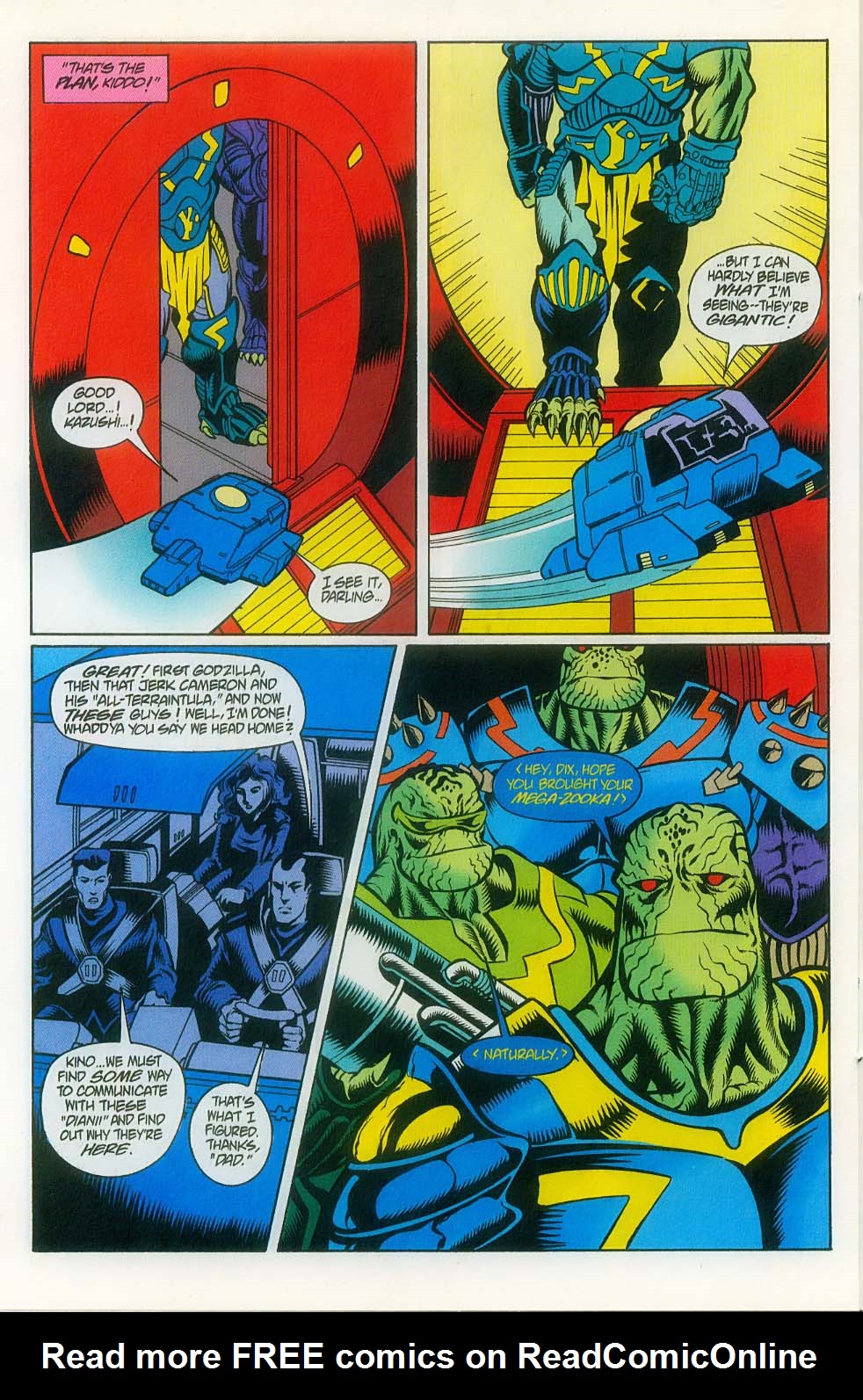 Read online Godzilla (1995) comic -  Issue #5 - 29