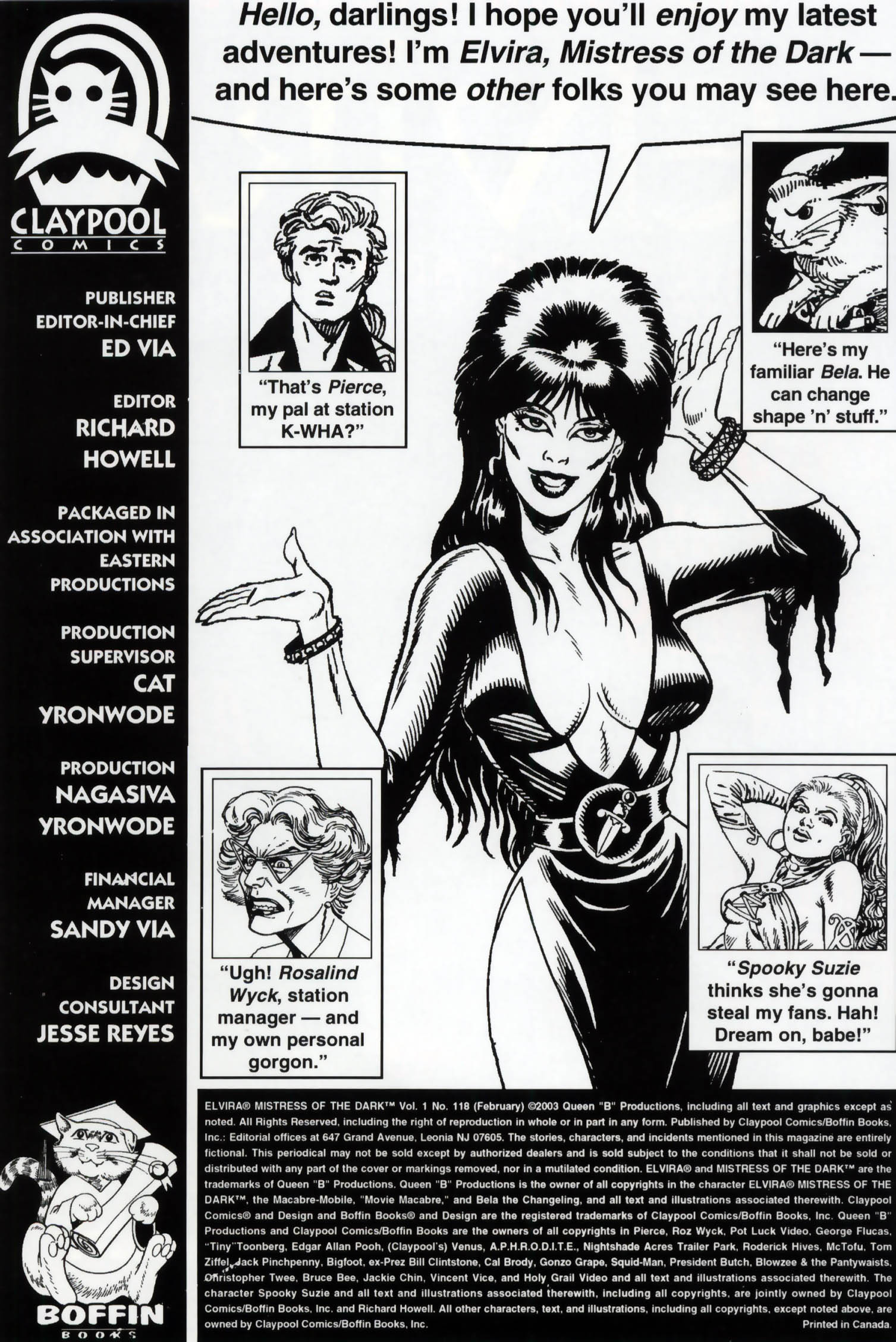 Read online Elvira, Mistress of the Dark comic -  Issue #118 - 2