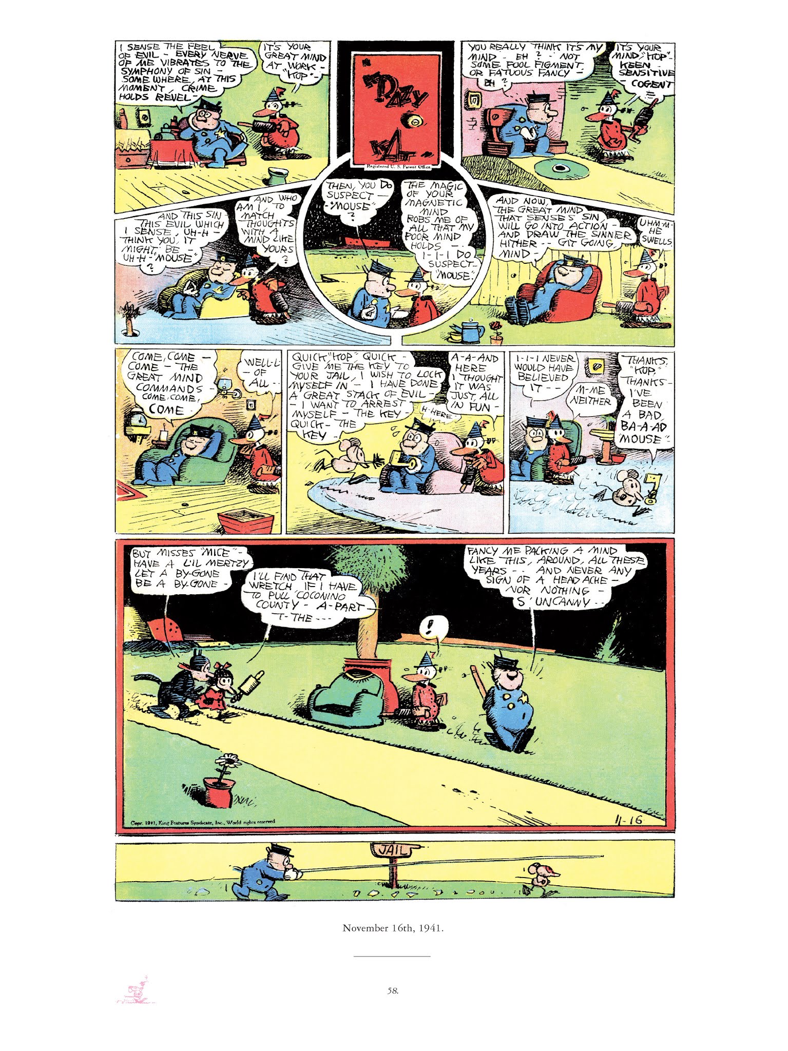Read online Krazy & Ignatz comic -  Issue # TPB 12 - 57