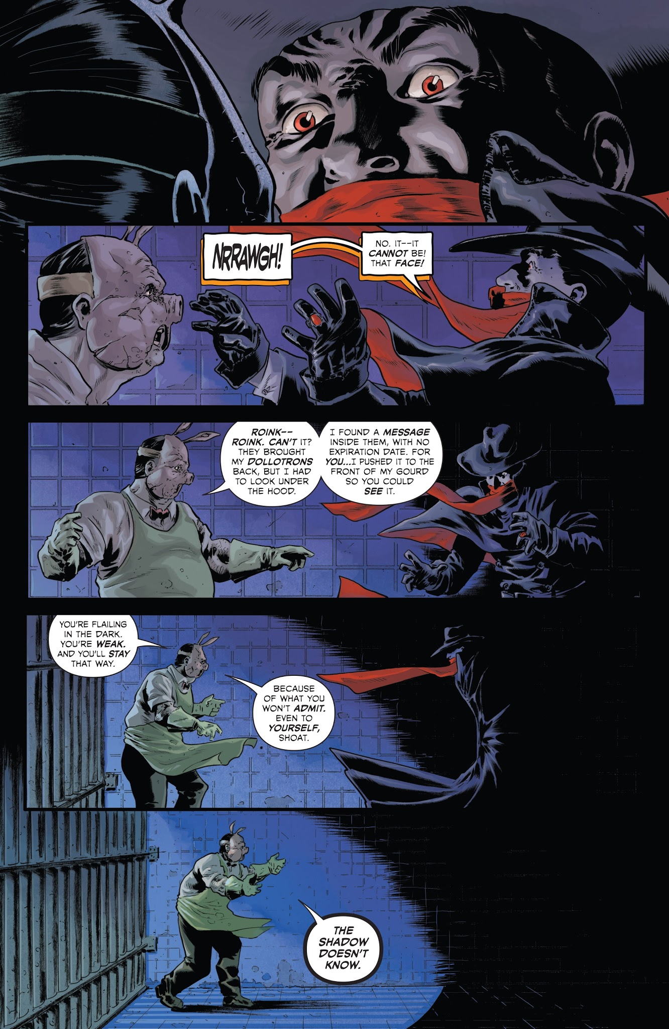 Read online The Shadow/Batman comic -  Issue #1 - 12