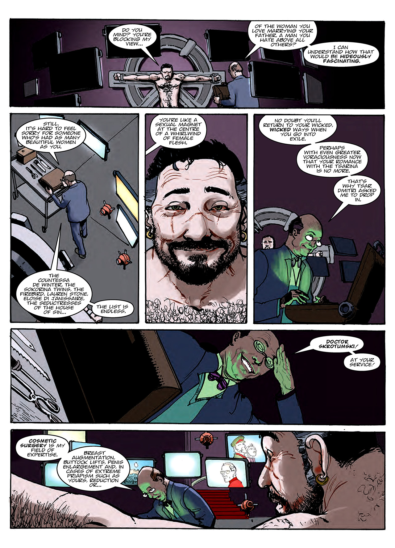 Read online Nikolai Dante comic -  Issue # TPB 11 - 75