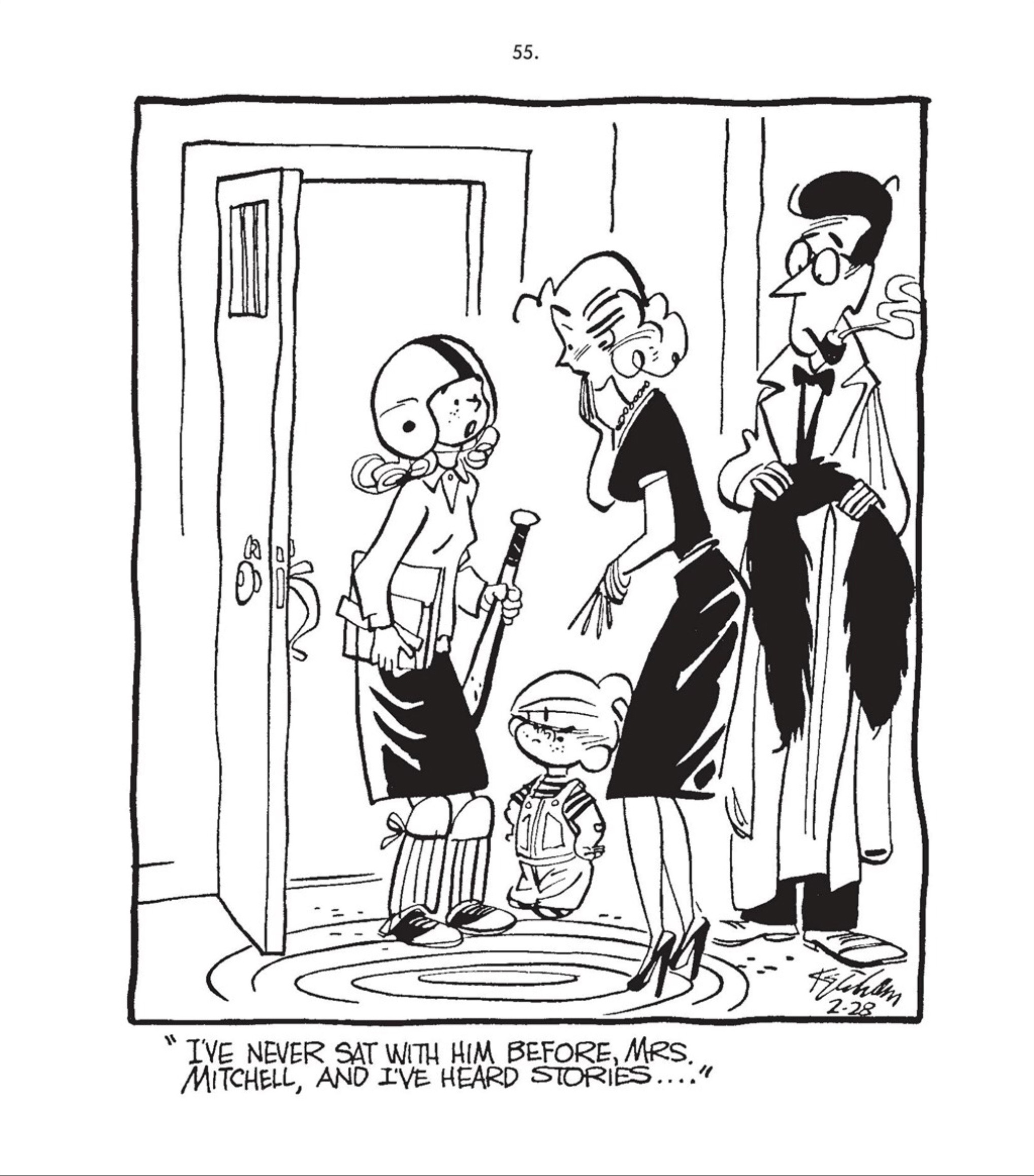 Read online Hank Ketcham's Complete Dennis the Menace comic -  Issue # TPB 2 (Part 1) - 81