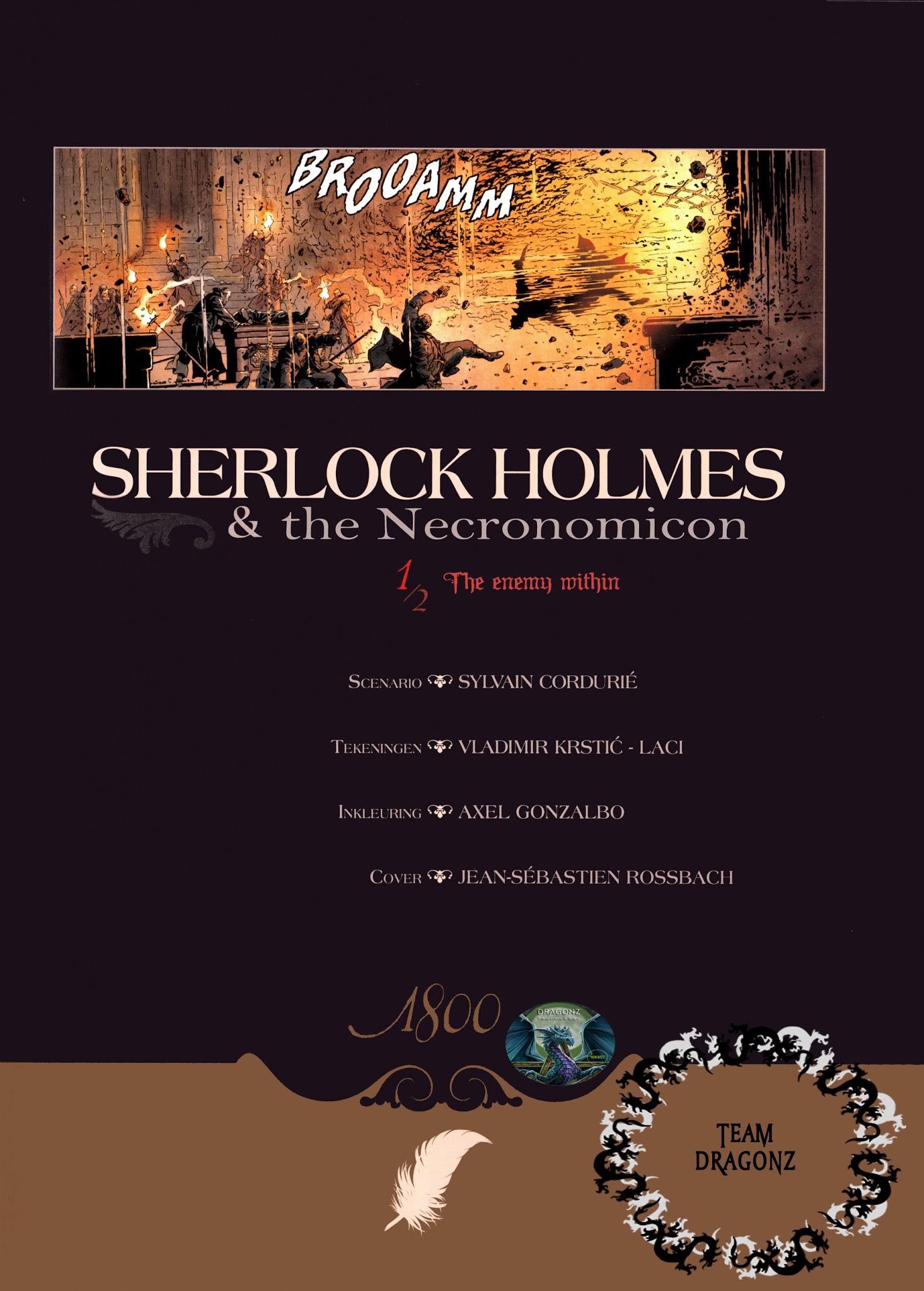Read online Sherlock Holmes and the Necronomicon comic -  Issue # TPB - 3