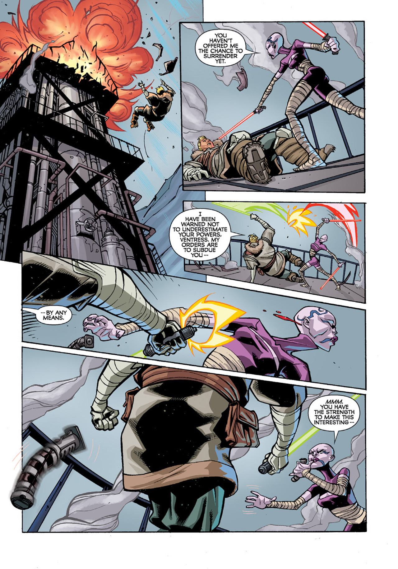 Read online Star Wars: The Clone Wars comic -  Issue #7 - 16