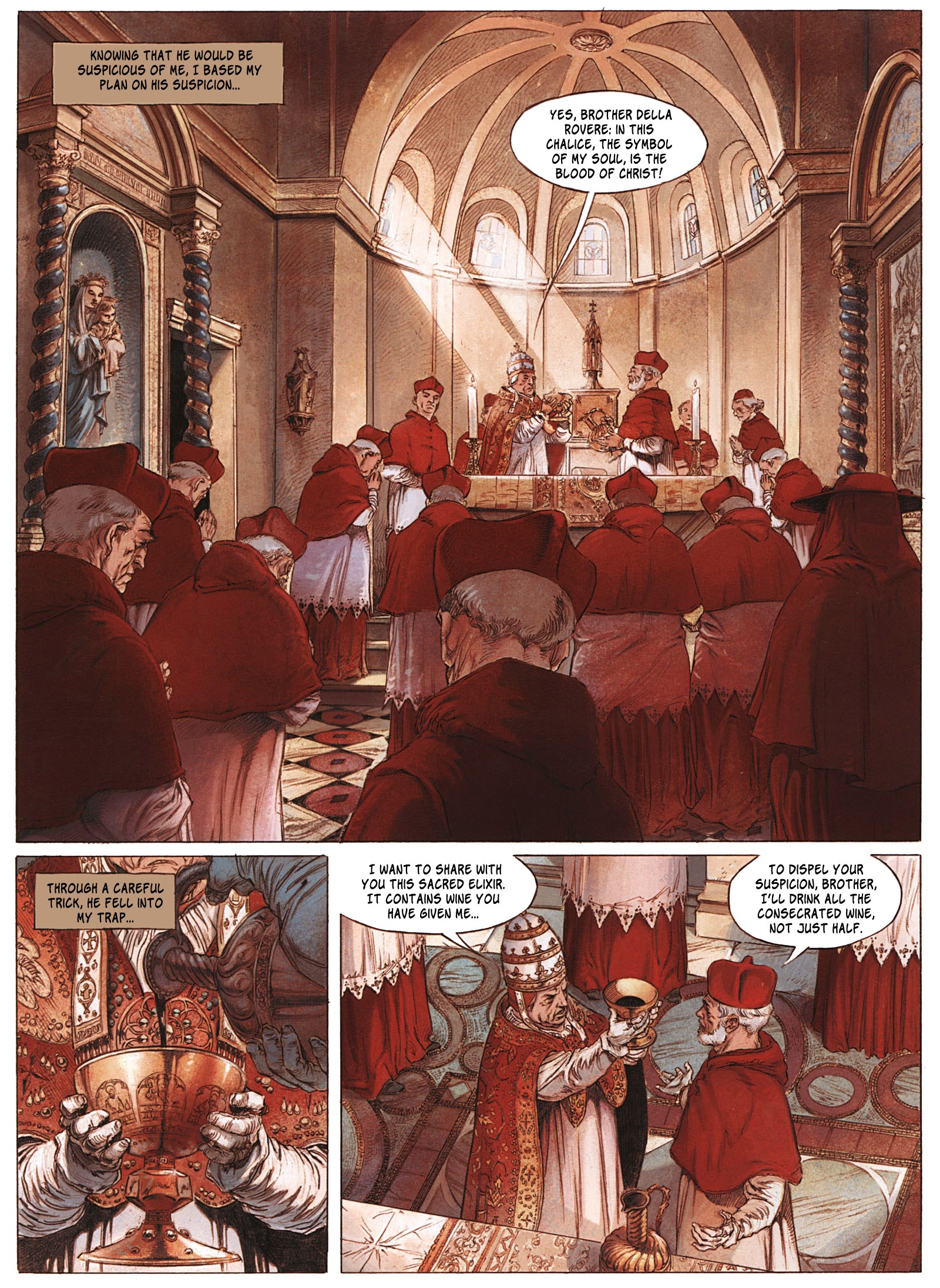 Read online The Terrible Pope comic -  Issue #1 - 8