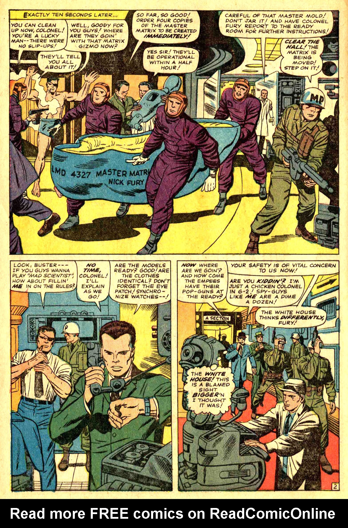 Read online Marvel Masterworks: Nick Fury, Agent of S.H.I.E.L.D. comic -  Issue # TPB 1 (Part 1) - 7