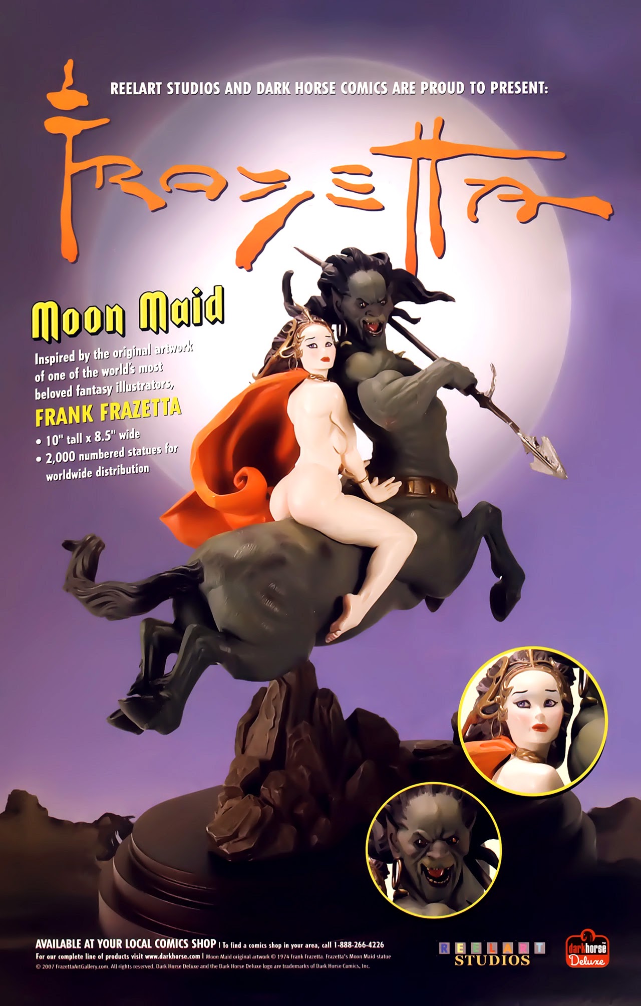 Read online Frank Frazetta's Moon Maid comic -  Issue # Full - 37