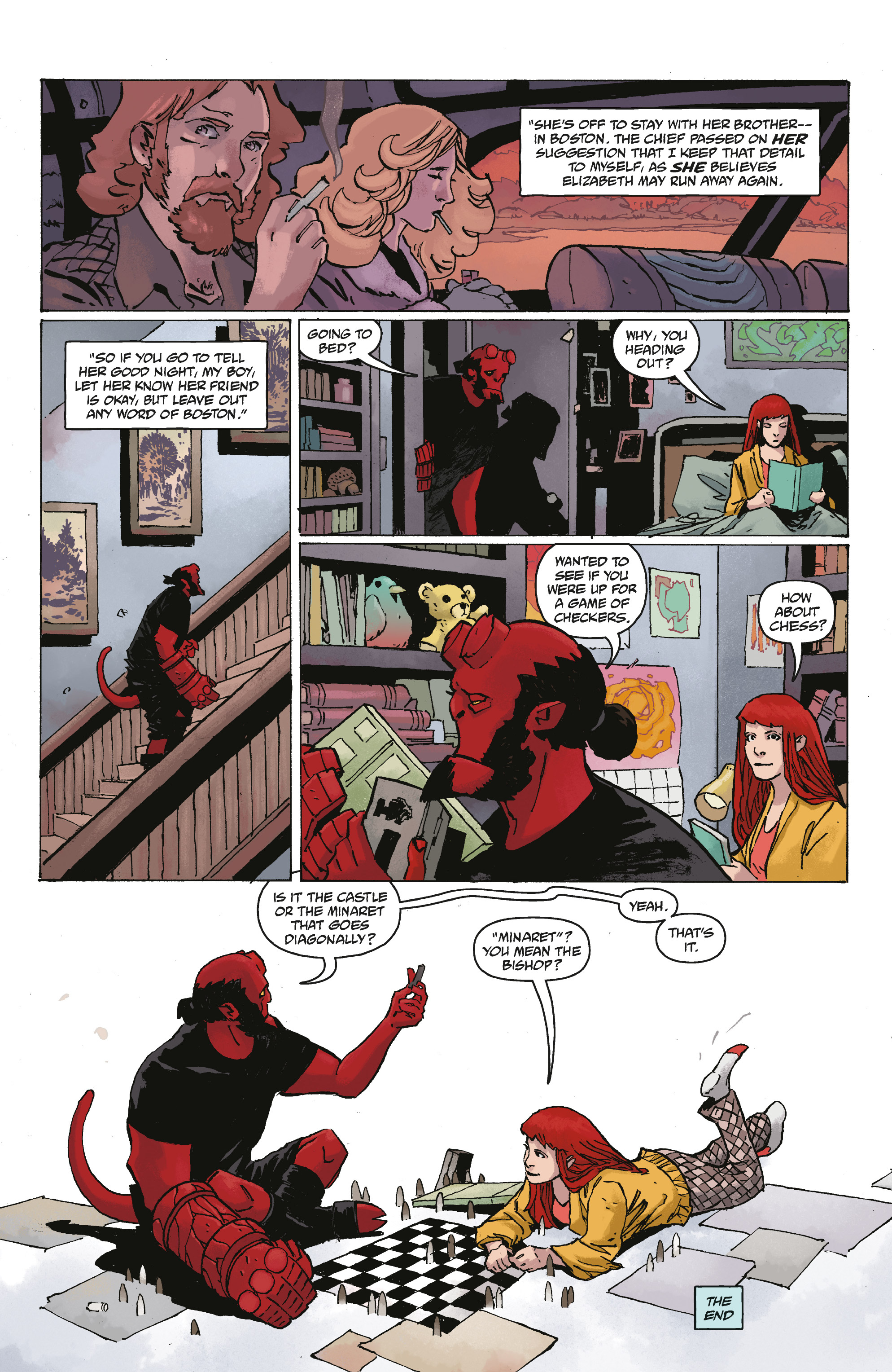 Read online Hellboy and the B.P.R.D.: Saturn Returns comic -  Issue #3 - 24