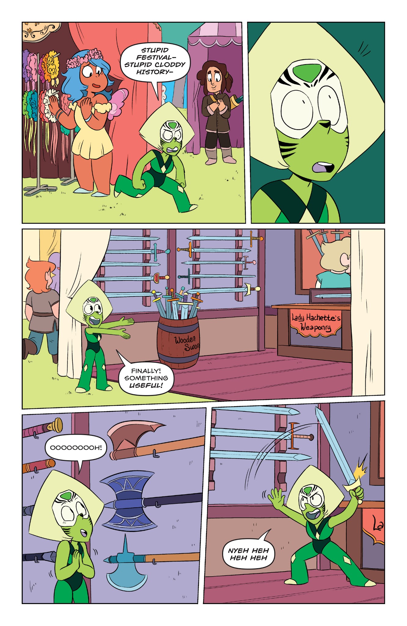 Read online Steven Universe Ongoing comic -  Issue #4 - 6