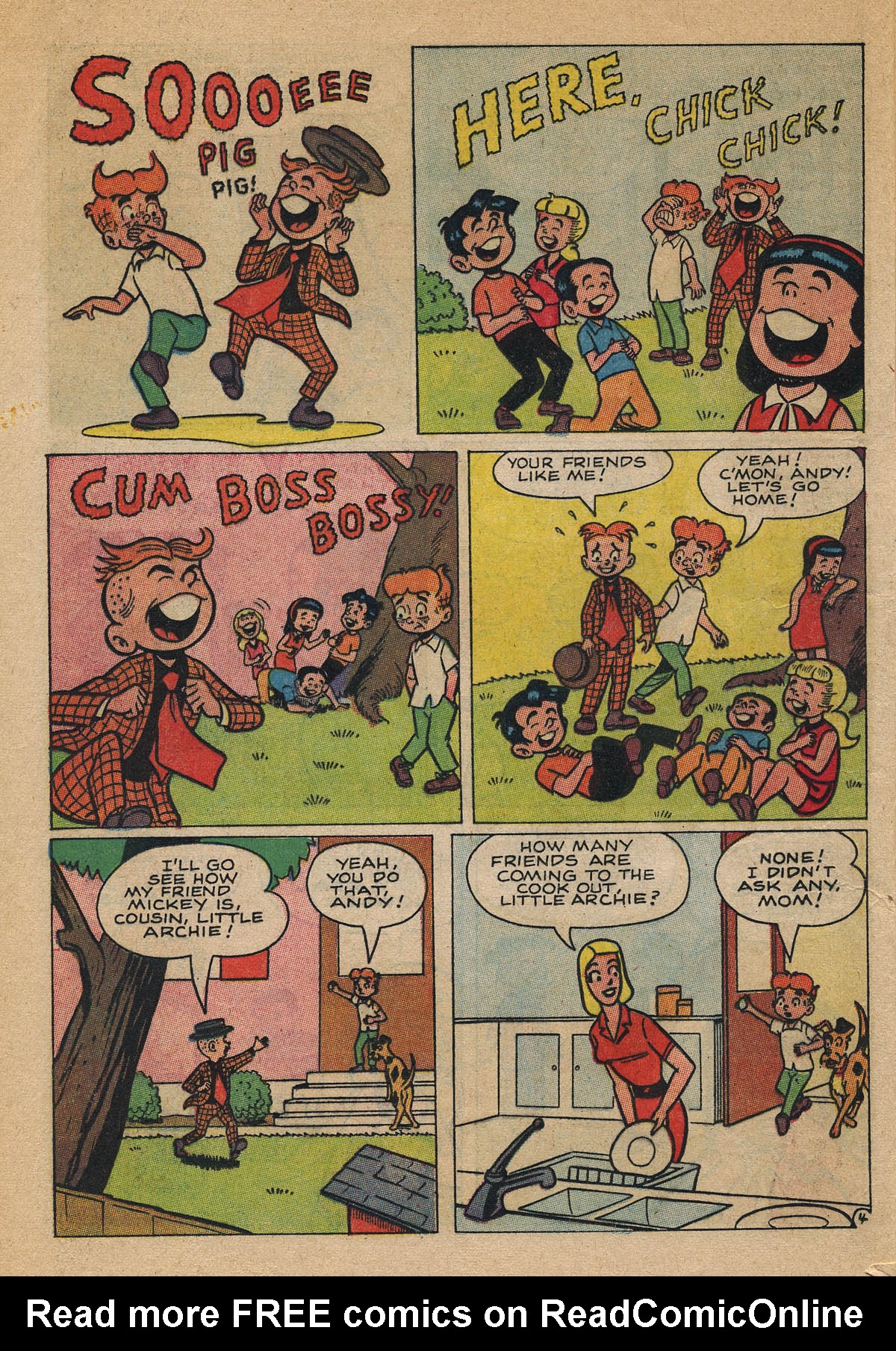 Read online The Adventures of Little Archie comic -  Issue #36 - 6