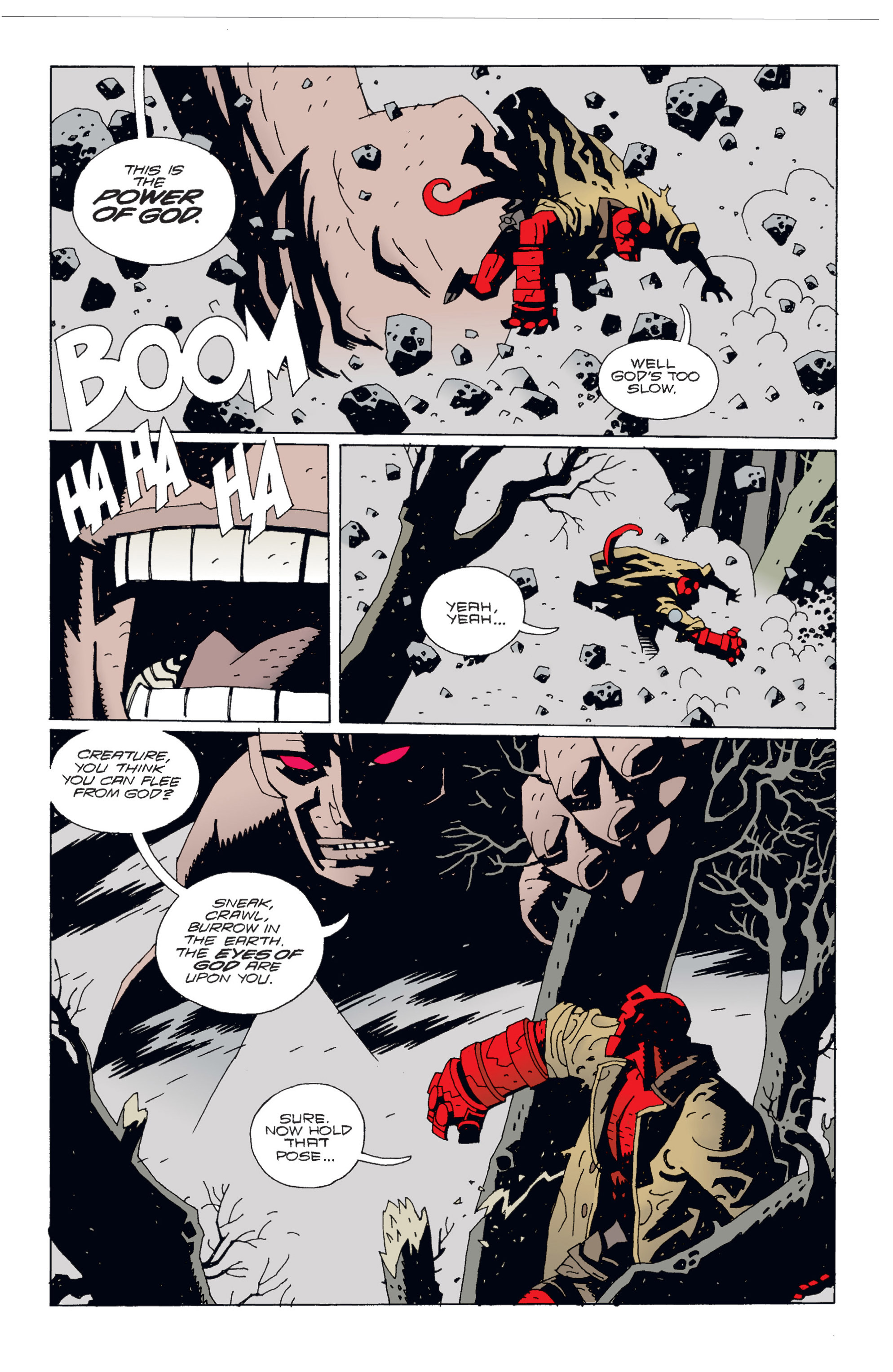 Read online Hellboy comic -  Issue #3 - 160