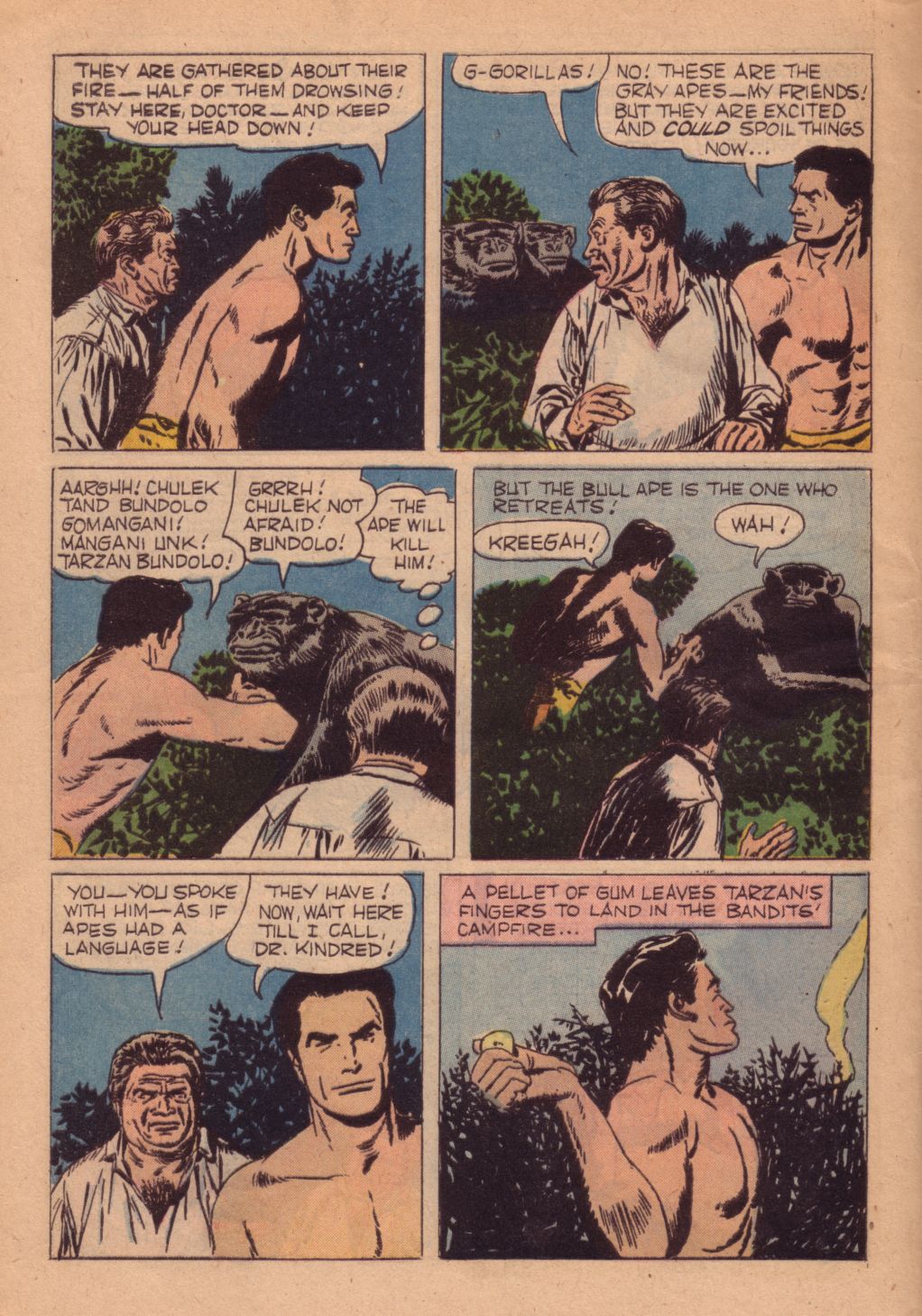 Read online Tarzan (1948) comic -  Issue #109 - 8
