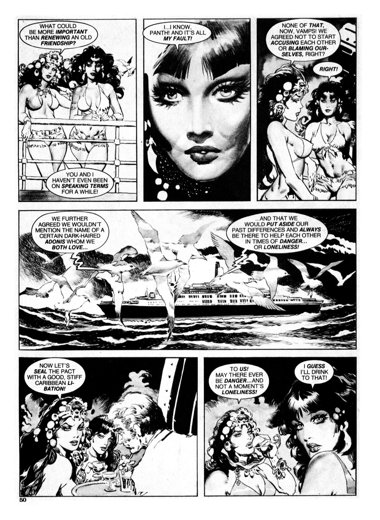 Read online Vampirella (1969) comic -  Issue #112 - 50