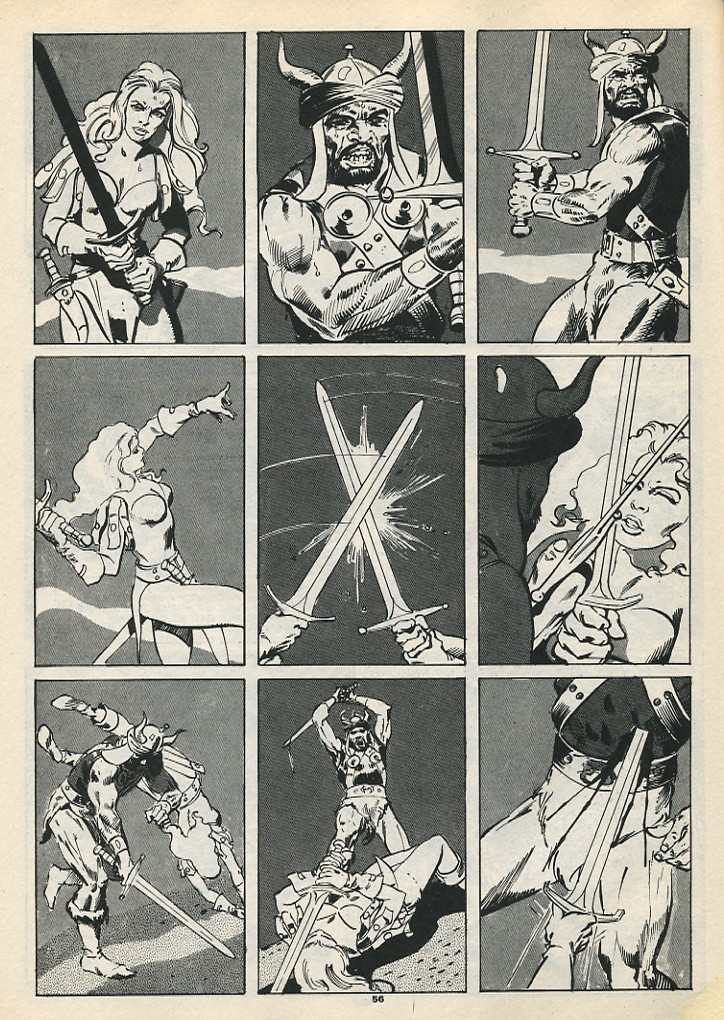 Read online The Savage Sword Of Conan comic -  Issue #192 - 58