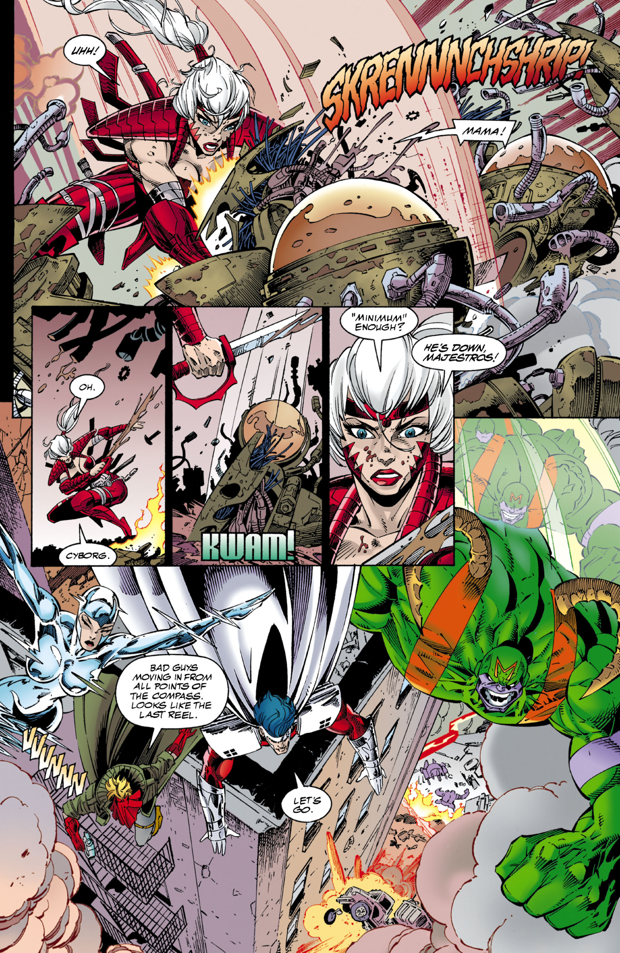 Read online JLA/WildC.A.T.s comic -  Issue # Full - 18