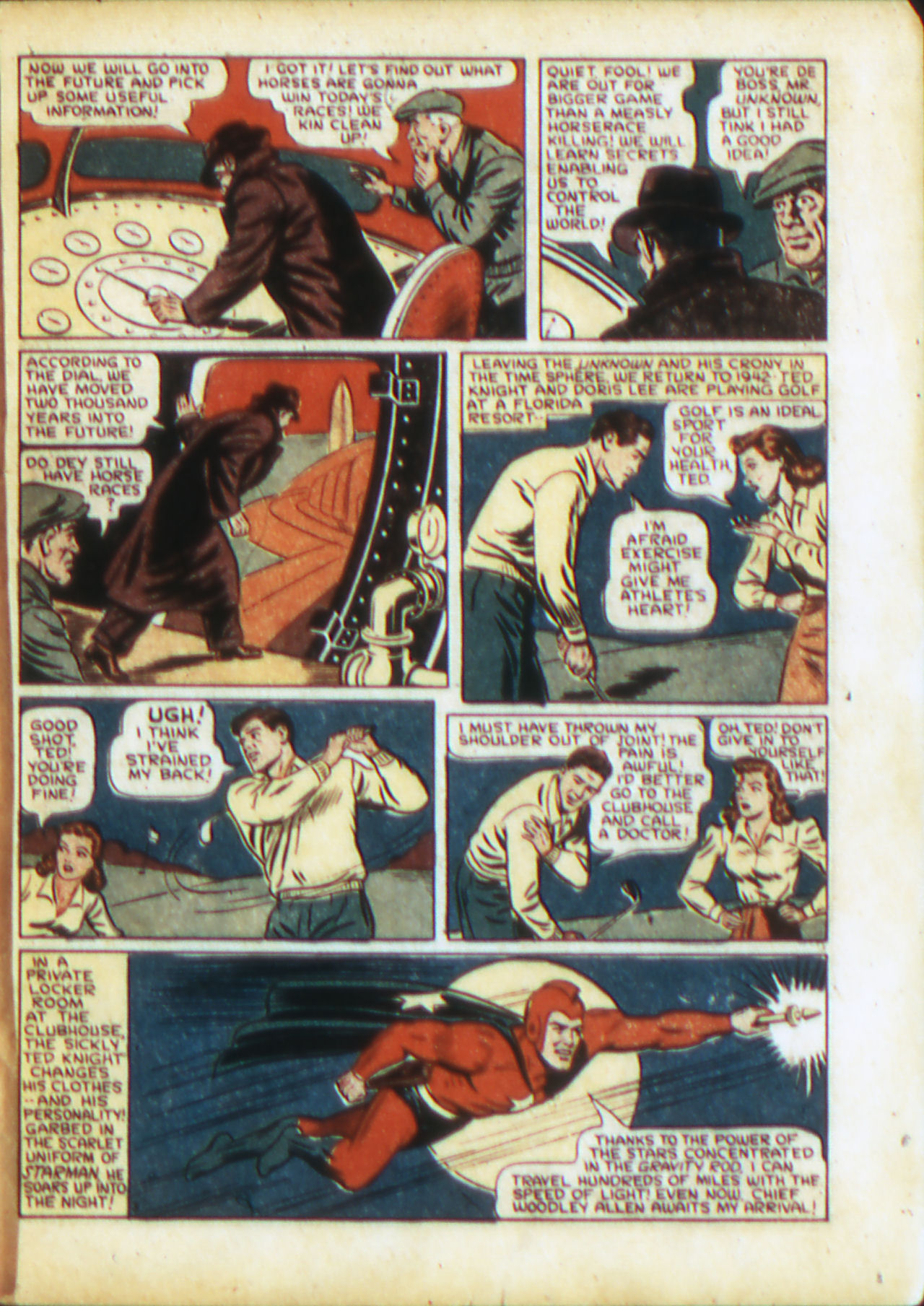 Read online Adventure Comics (1938) comic -  Issue #71 - 6