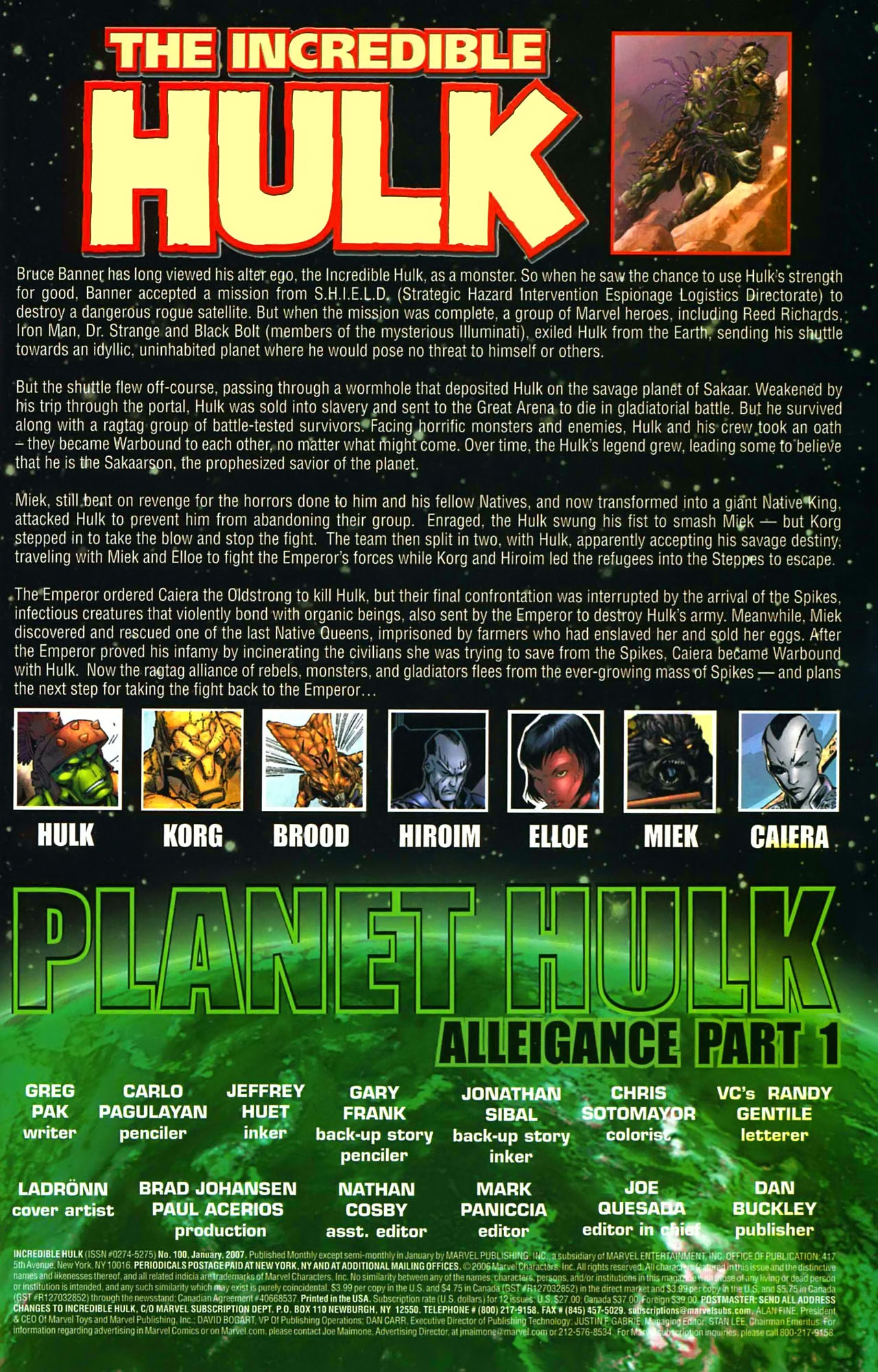 Read online The Incredible Hulk (2000) comic -  Issue #100 - 2