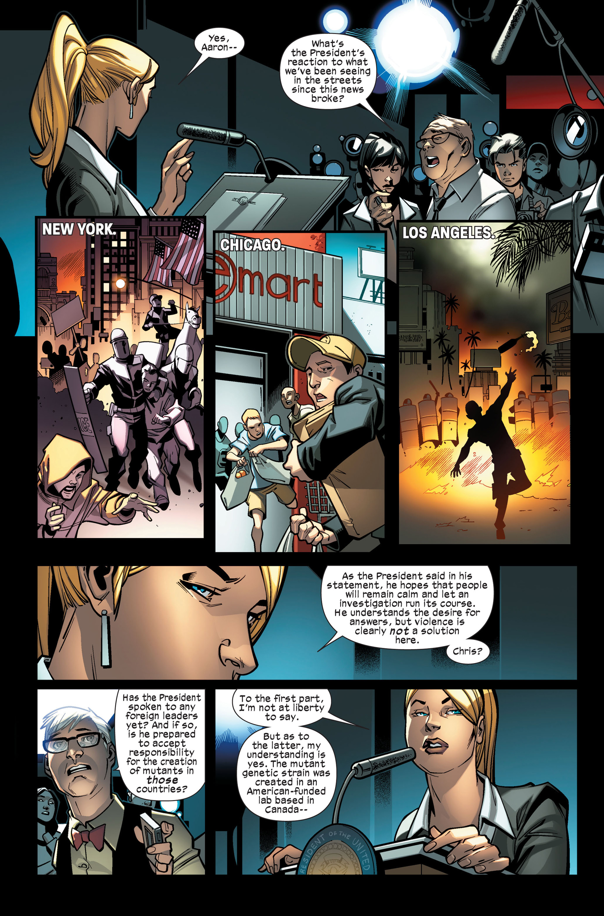 Read online Ultimate Comics X-Men comic -  Issue #1 - 9