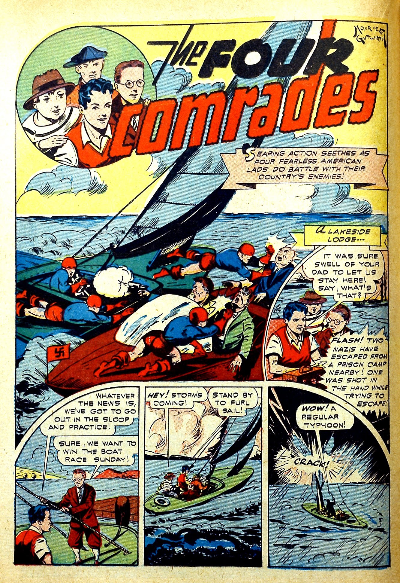 Read online Startling Comics comic -  Issue #25 - 28
